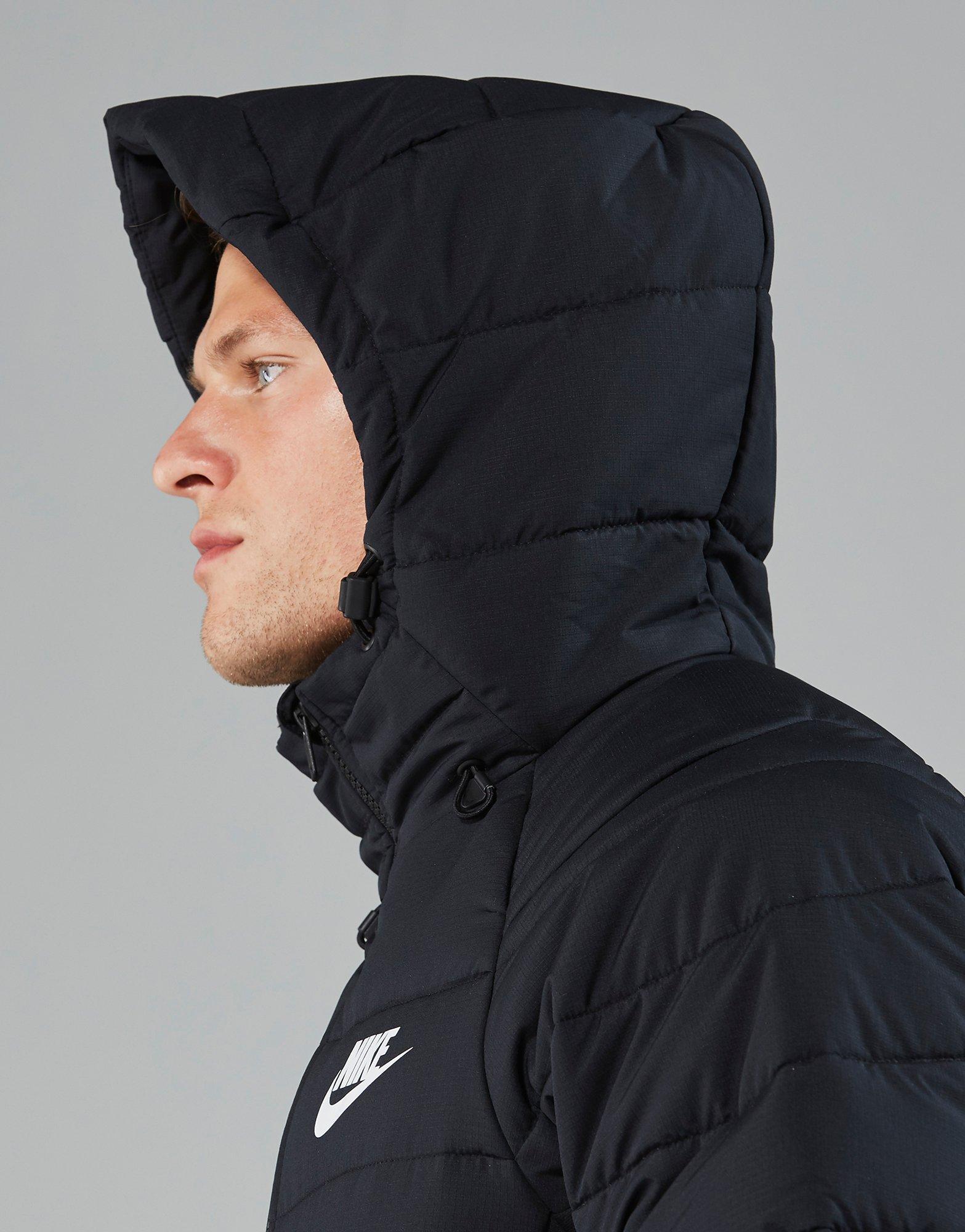 Download Lyst - Nike Sportswear Hooded Down Jacket in Black for Men