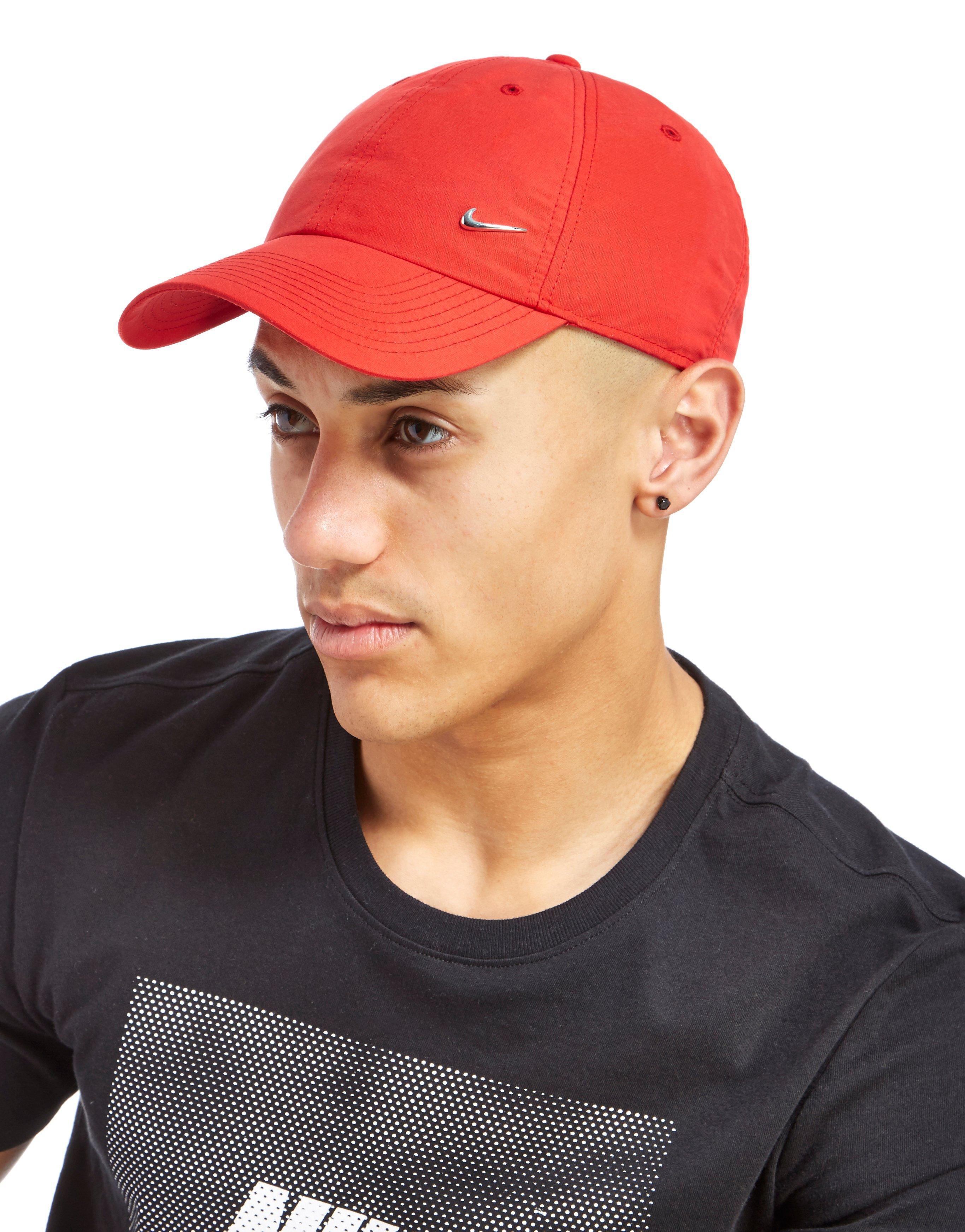 Lyst - Nike Side Swoosh Cap in Red for Men