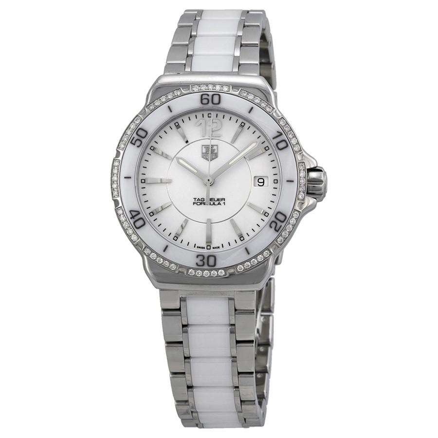 Lyst - Tag Heuer Formula 1 Ceramic Ladies Watch Wah1213ba0861 in White