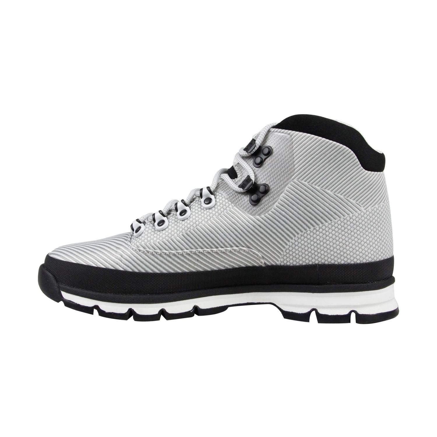mens timberland euro hiker shell toe jacquard boot white