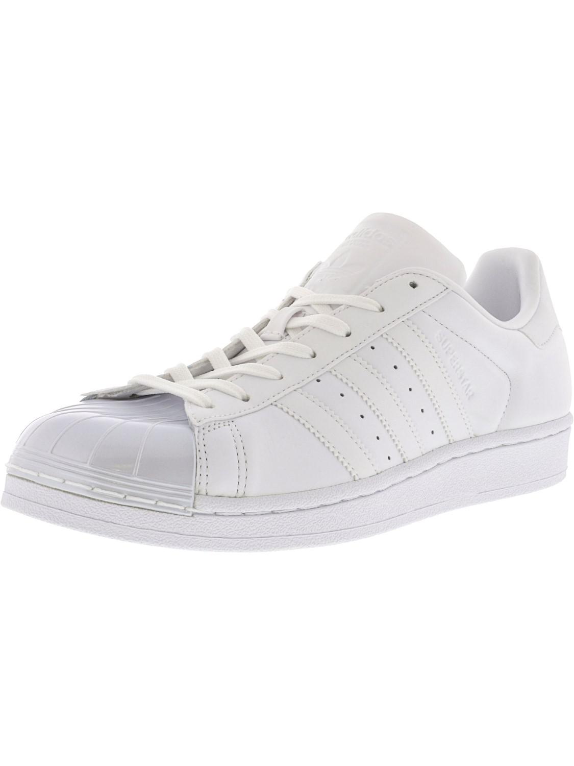 adidas superstar glossy toe white