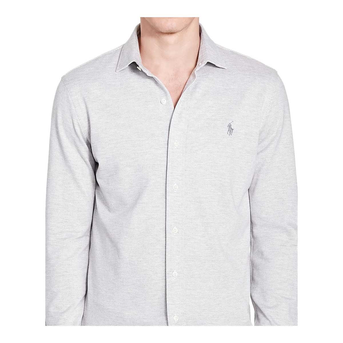 polo knit dress shirt