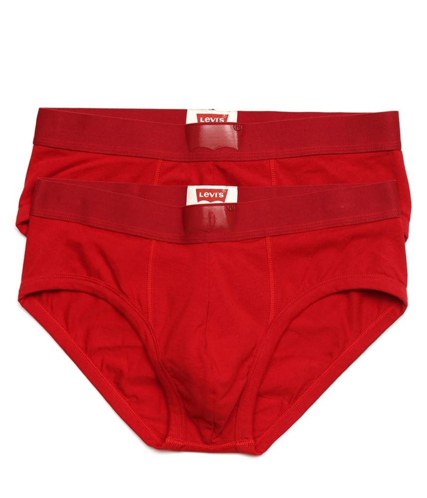 Lyst - Levi'S 200 Series 2-pack Underwear Briefs in Red for Men