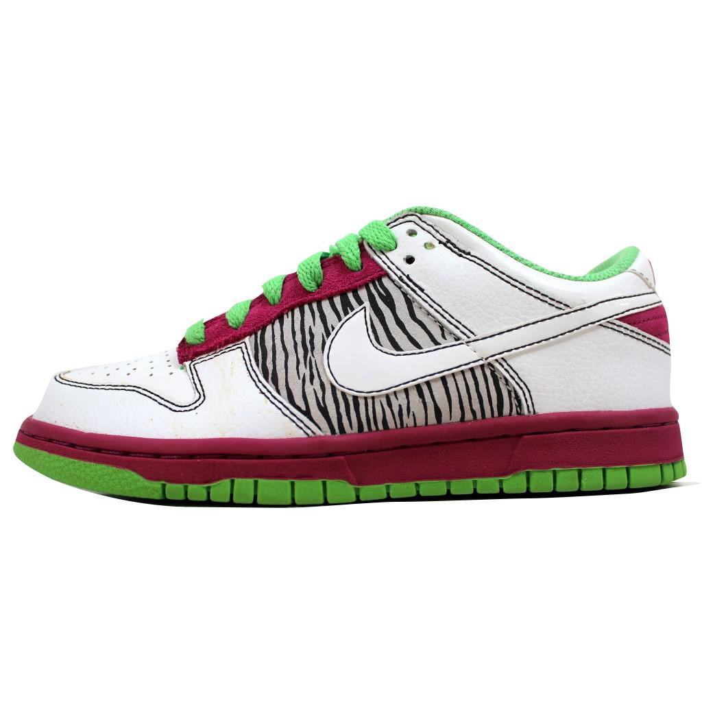 Lyst Nike Dunk Low 6 0 Rave Pink White Mean Green 314141 611 In Gallery