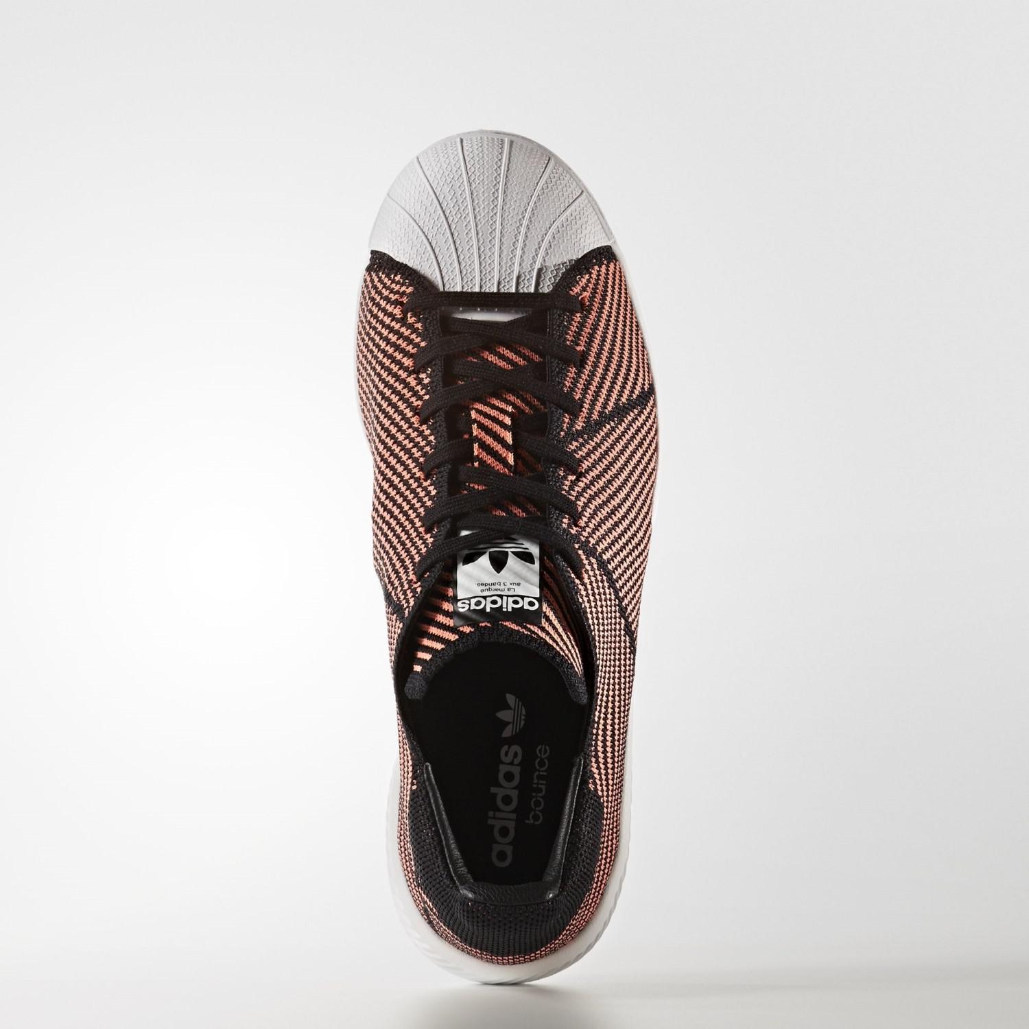 Lyst Adidas Superstar Bounce Primeknit Shoes in Black Lyst Adidas Superstar Bounce Primeknit Shoes in Black