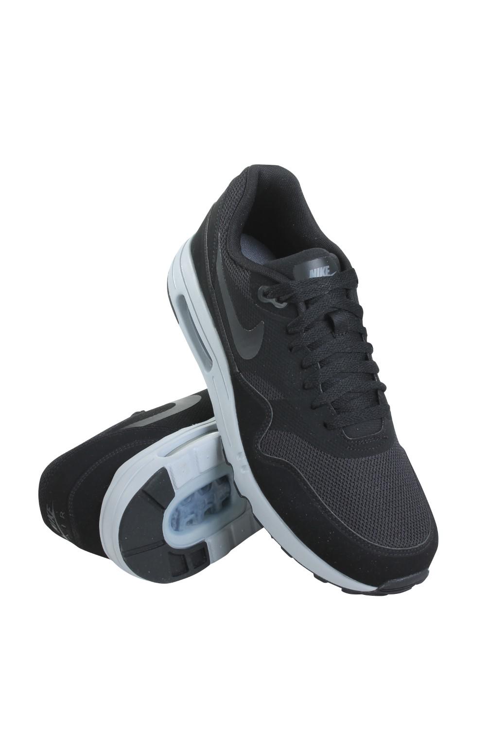 Lyst Nike Air Max 1 Ultra Essential Black/black Wolf Grey Lyst Nike Air Max 1 Ultra Essential Black/black Wolf Grey