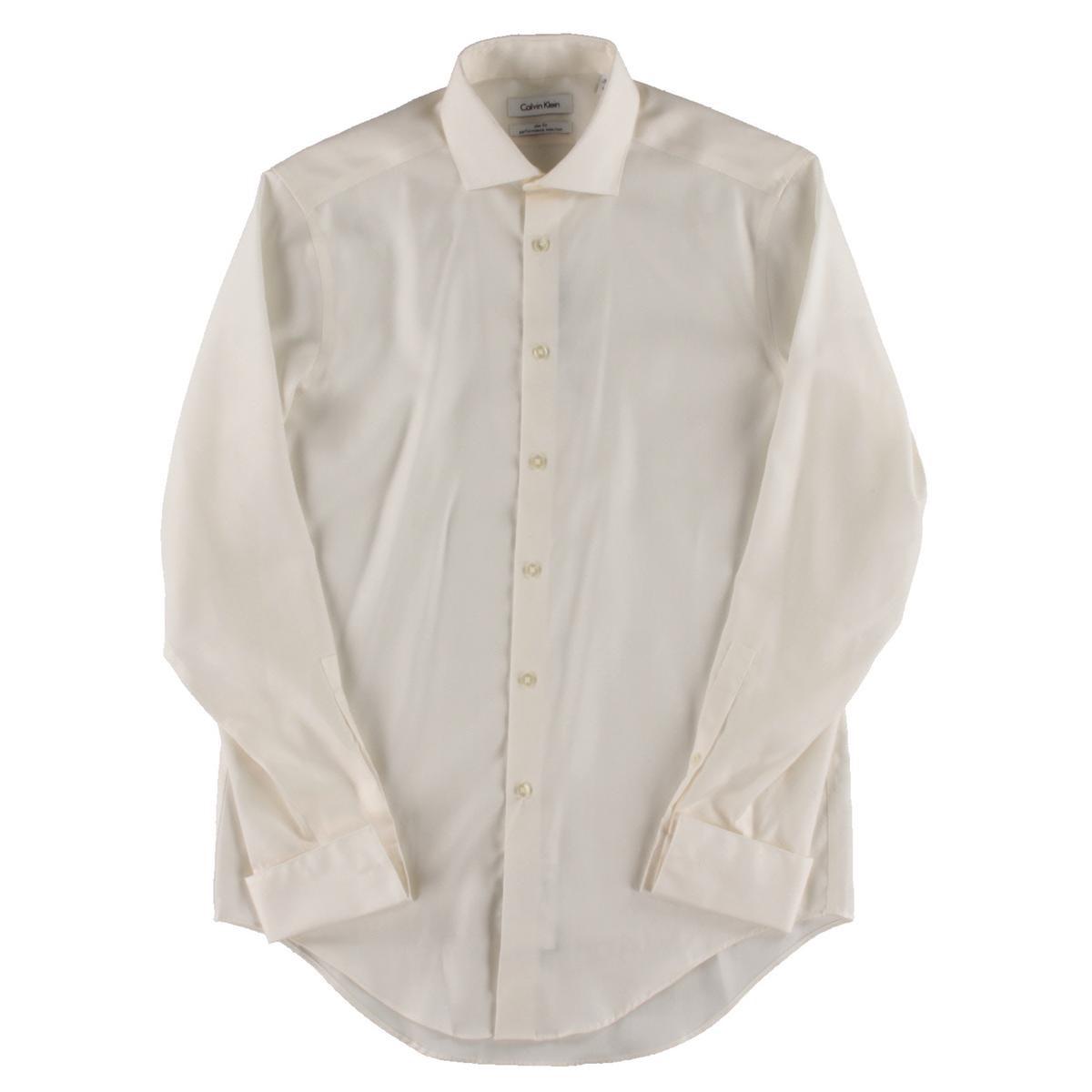 off white french cuff dress shirts