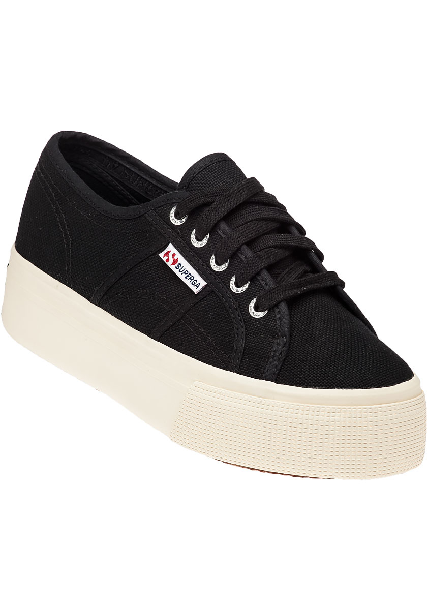 superga canvas platform