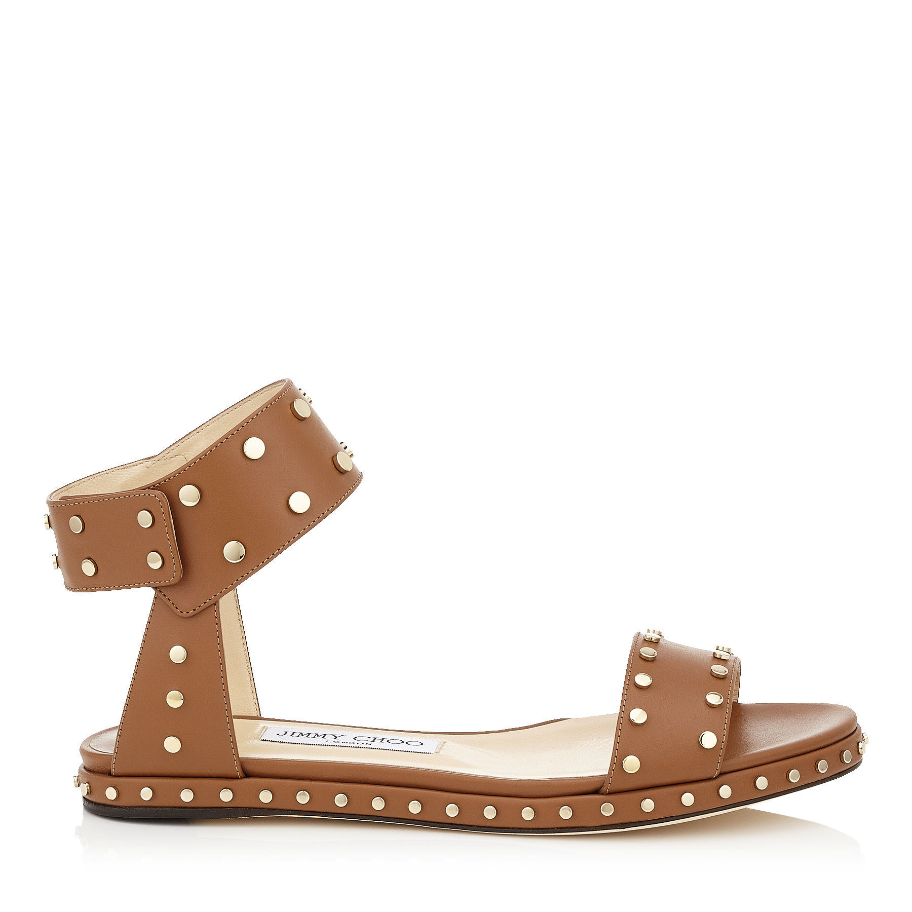 jimmy choo pine flat sandals