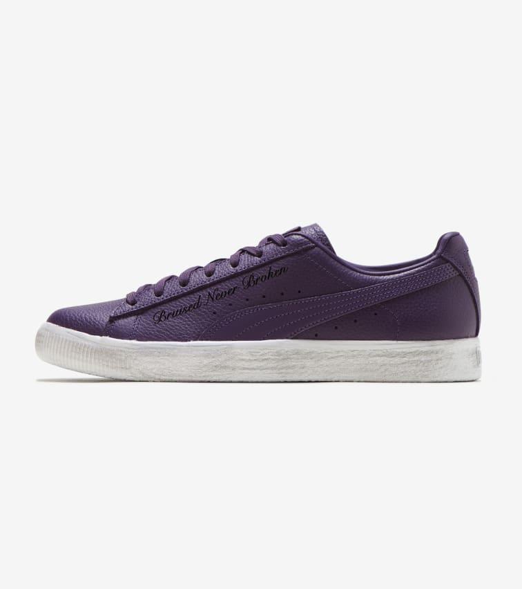 puma clyde purple