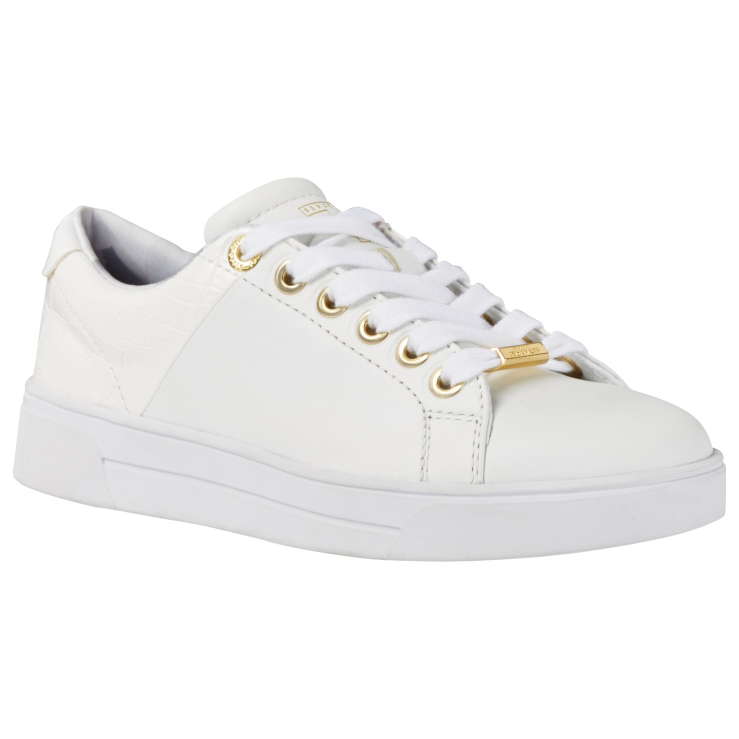 Ted Baker Ophily Trainers in White - Lyst