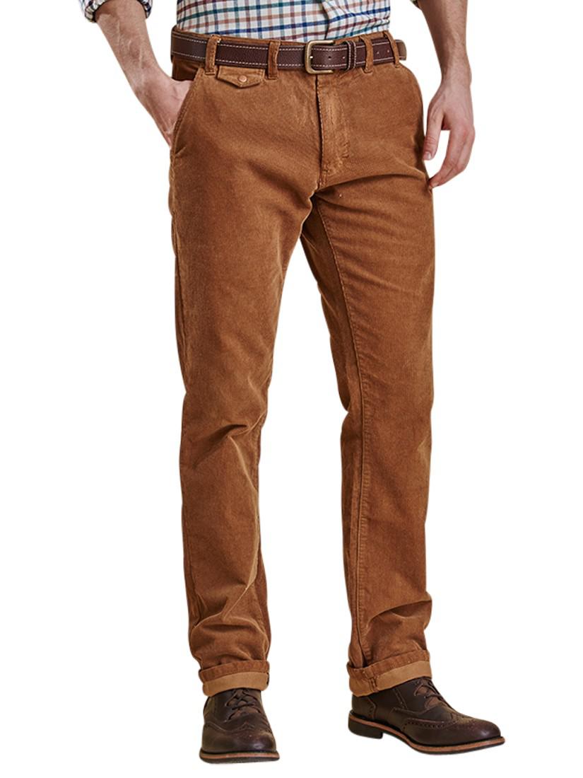 Barbour Neuston Fine Cord Trousers in Brown for Men - Lyst