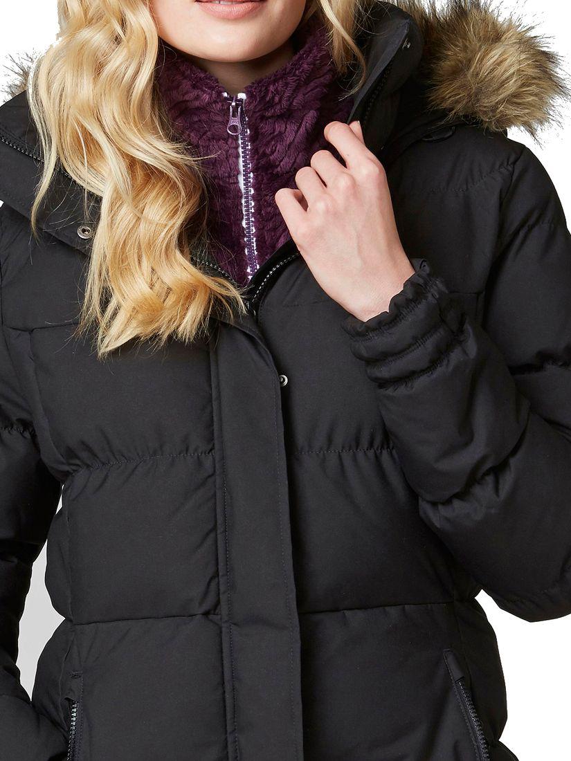 Helly Hansen Aden Down Women's Parka Jacket in Black Lyst