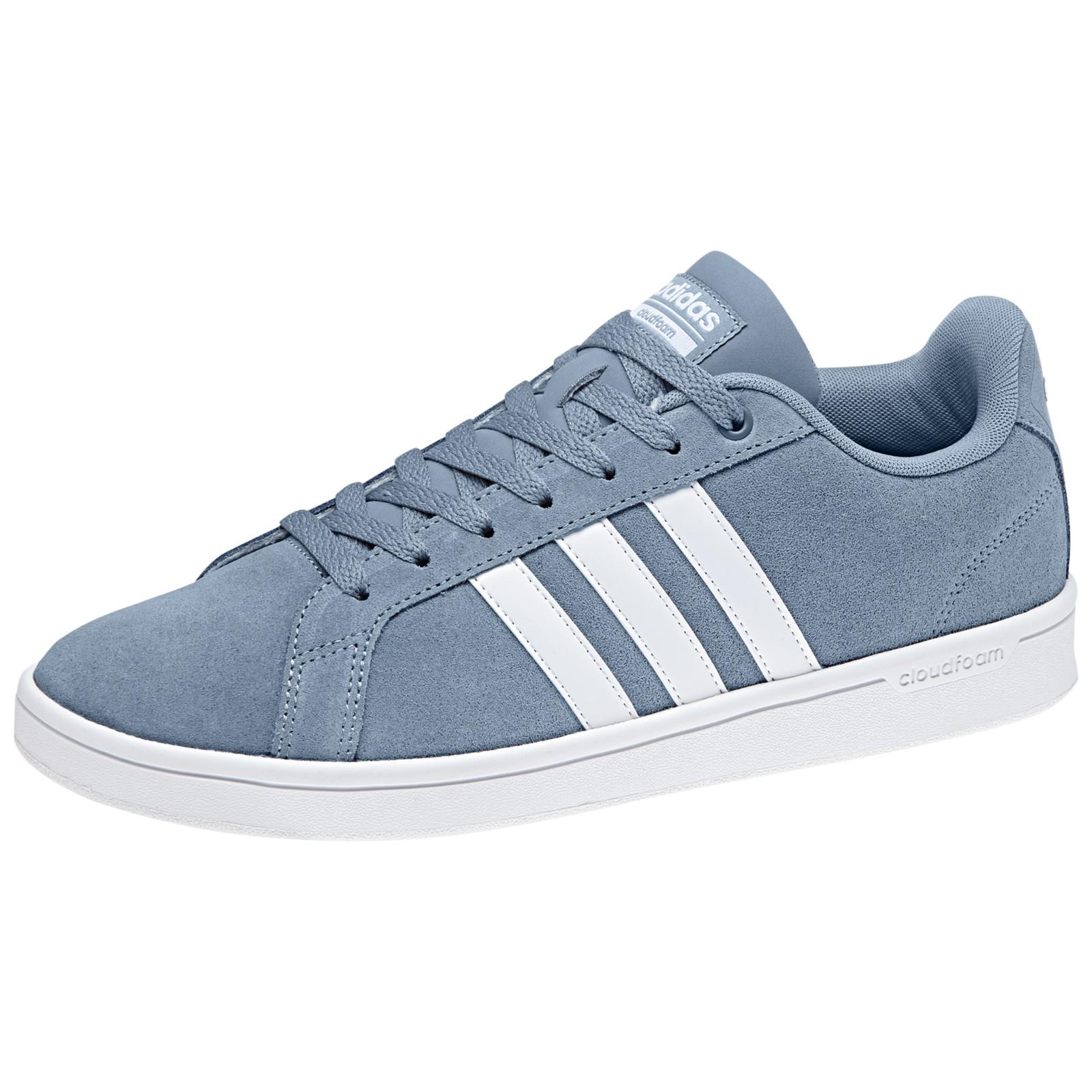 adidas neo cloudfoam advantage mens trainer grey adidas neo cloudfoam advantage mens trainer grey