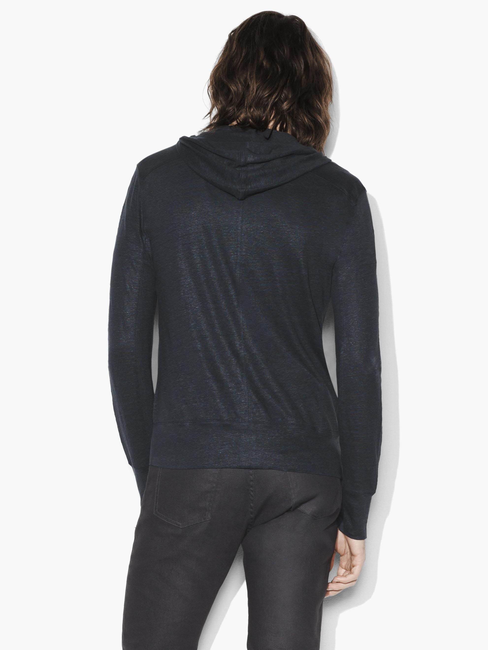 linen color hoodie