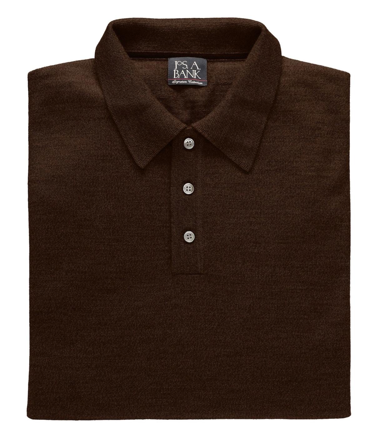 Lyst Jos. A. Bank Signature Collection Merino Wool Longsleeve Polo