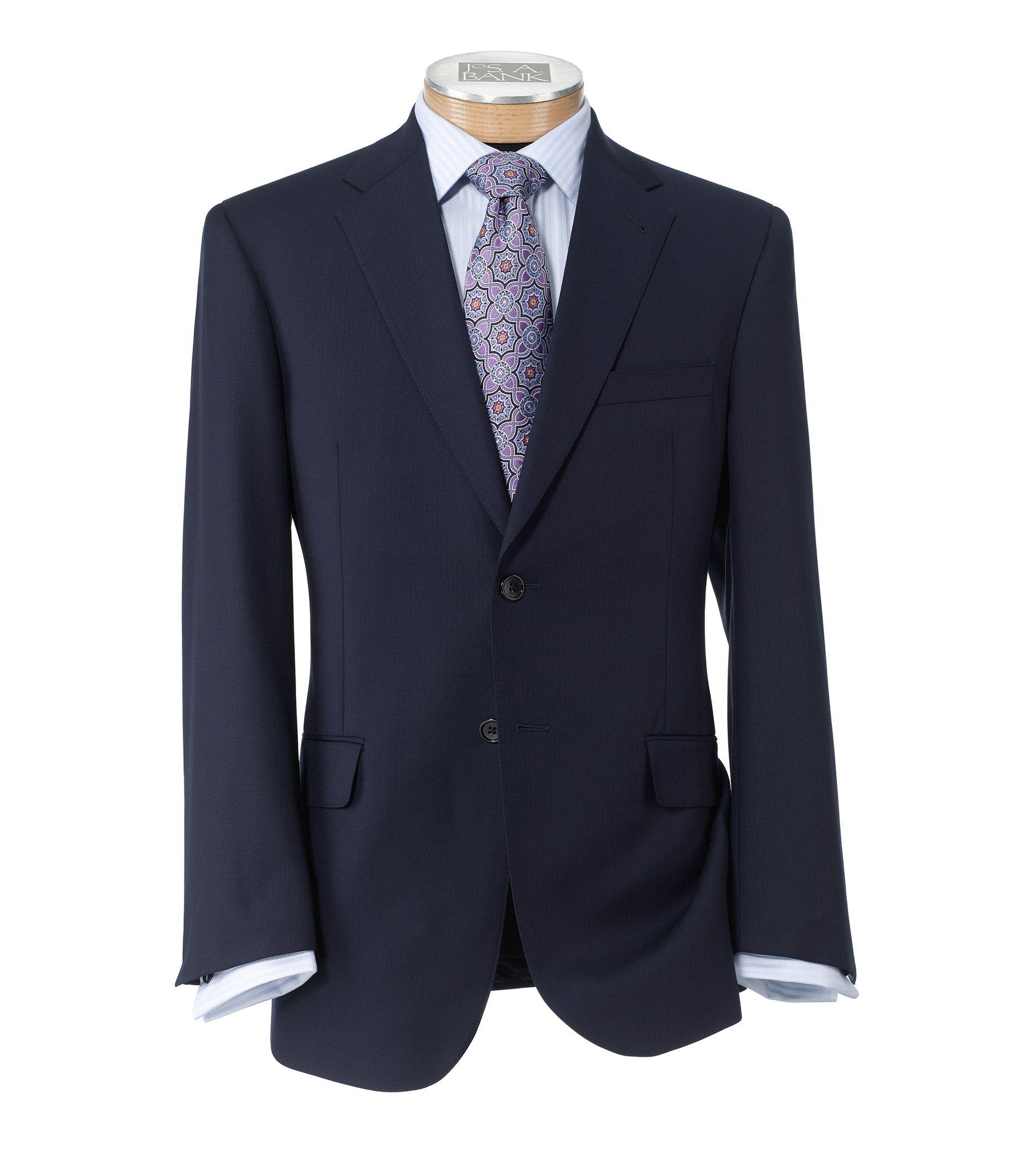 Lyst - Jos. a. bank Signature Gold 2-button Tailored Fit Wool Suit in