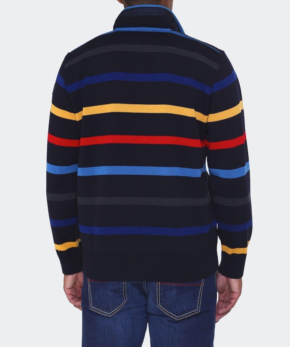 Lyst - Paul And Shark Half-zip Striped Jumper for Men