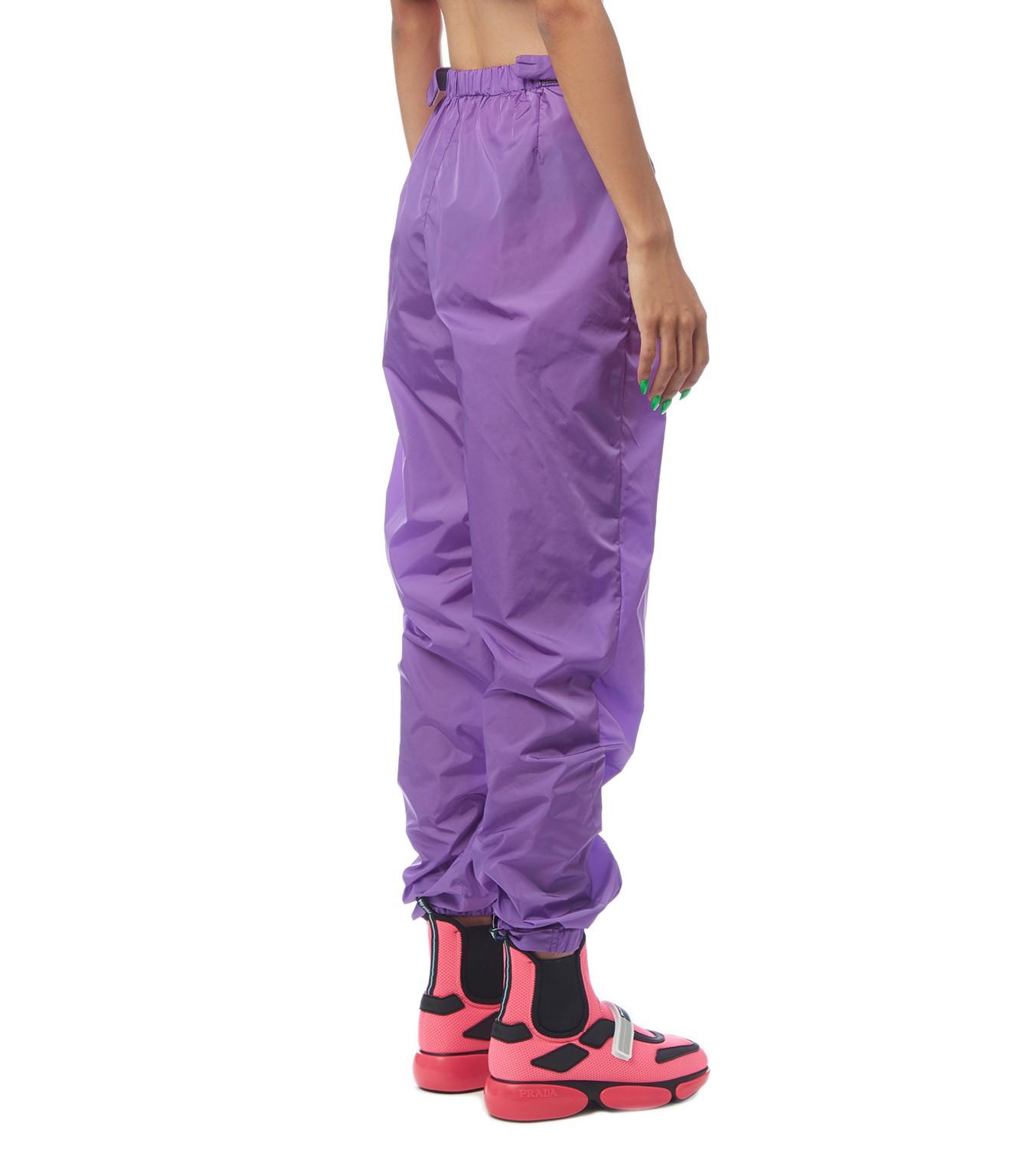 purple track pants womens