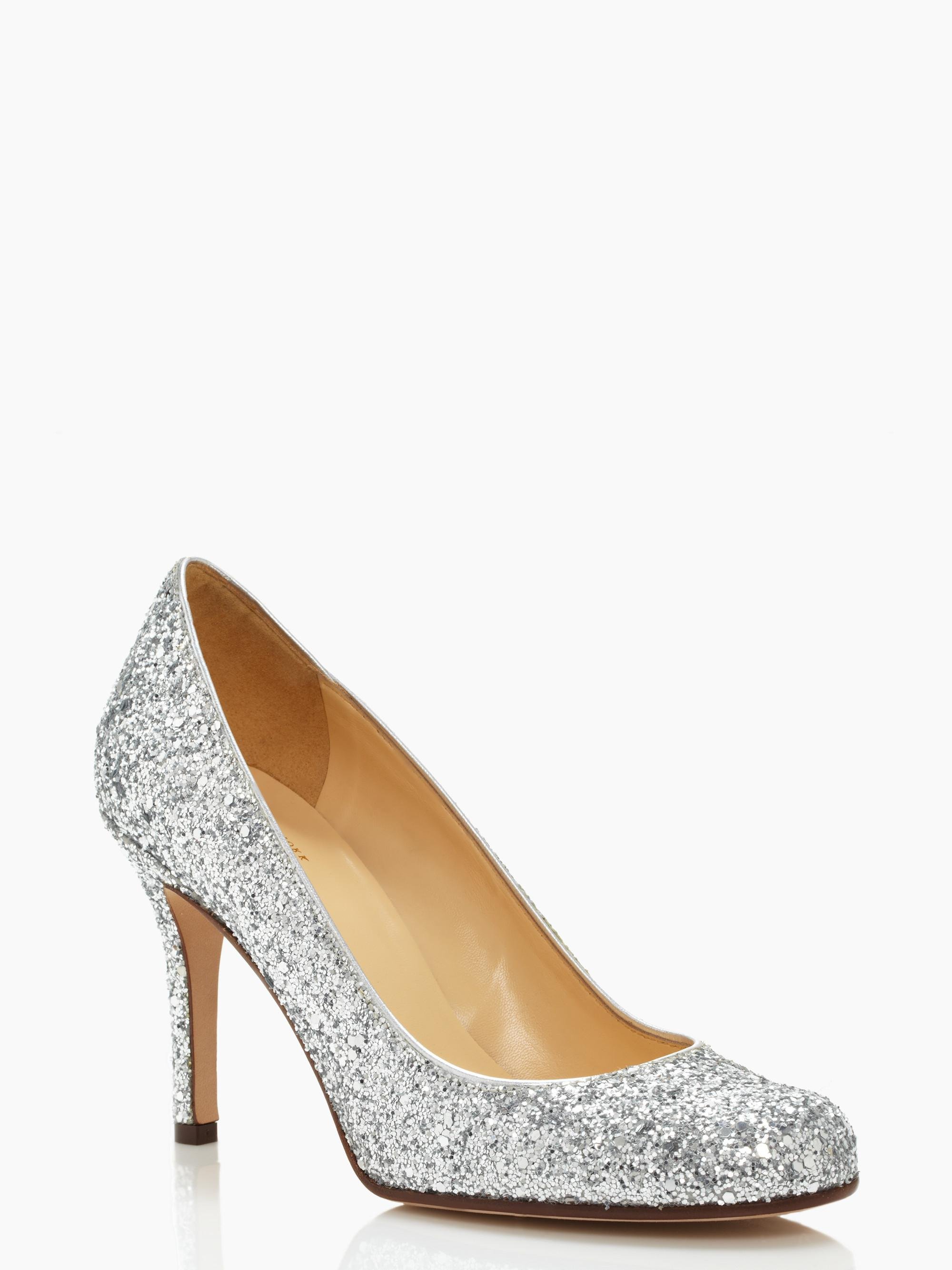  Kate  Spade  Karolina Heels  in Metallic Lyst