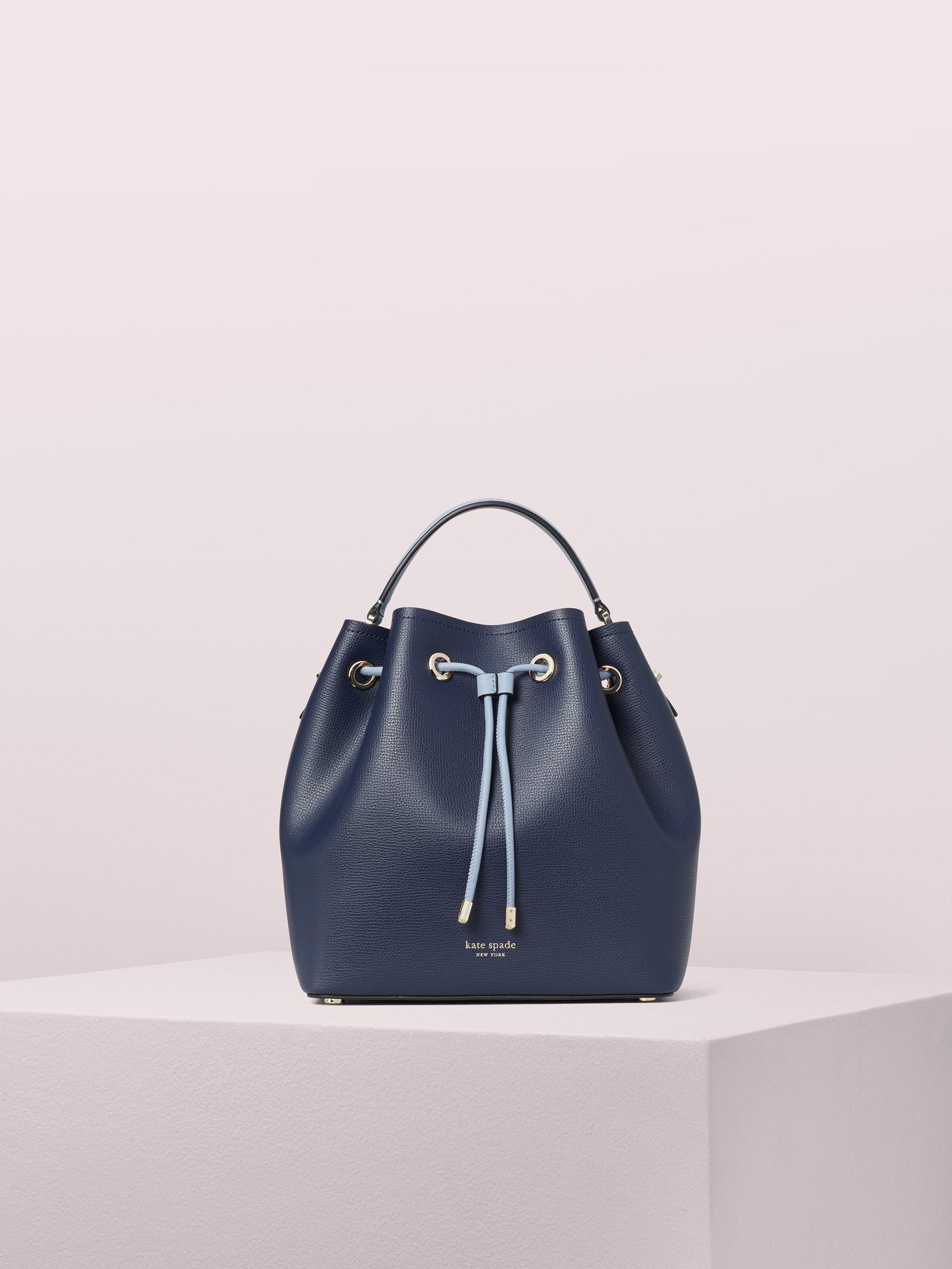 Lyst Kate Spade Vivian Medium Bucket Bag in Blue