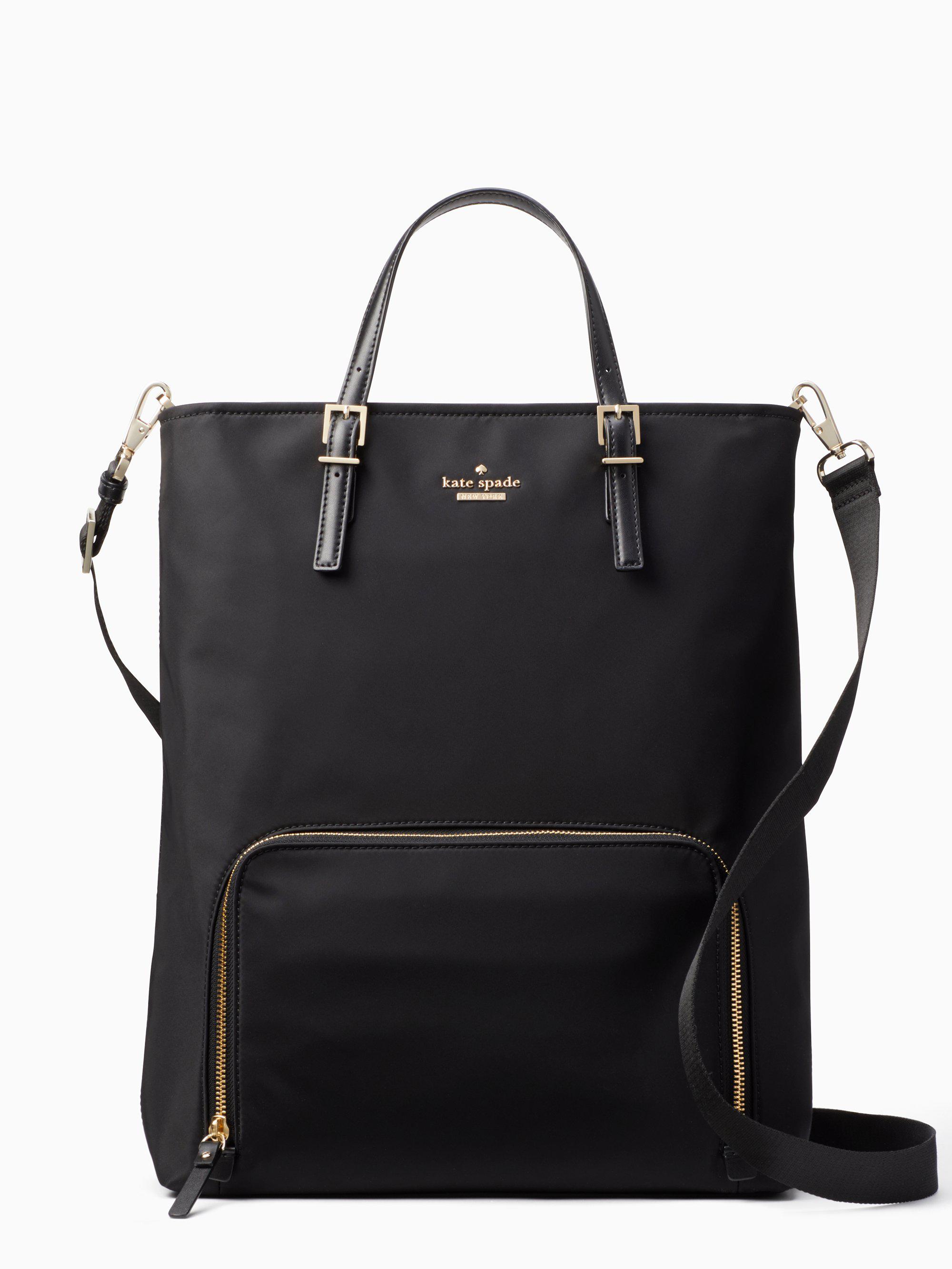 Lyst Kate Spade Convertible Backpack Laptop Bag in Black