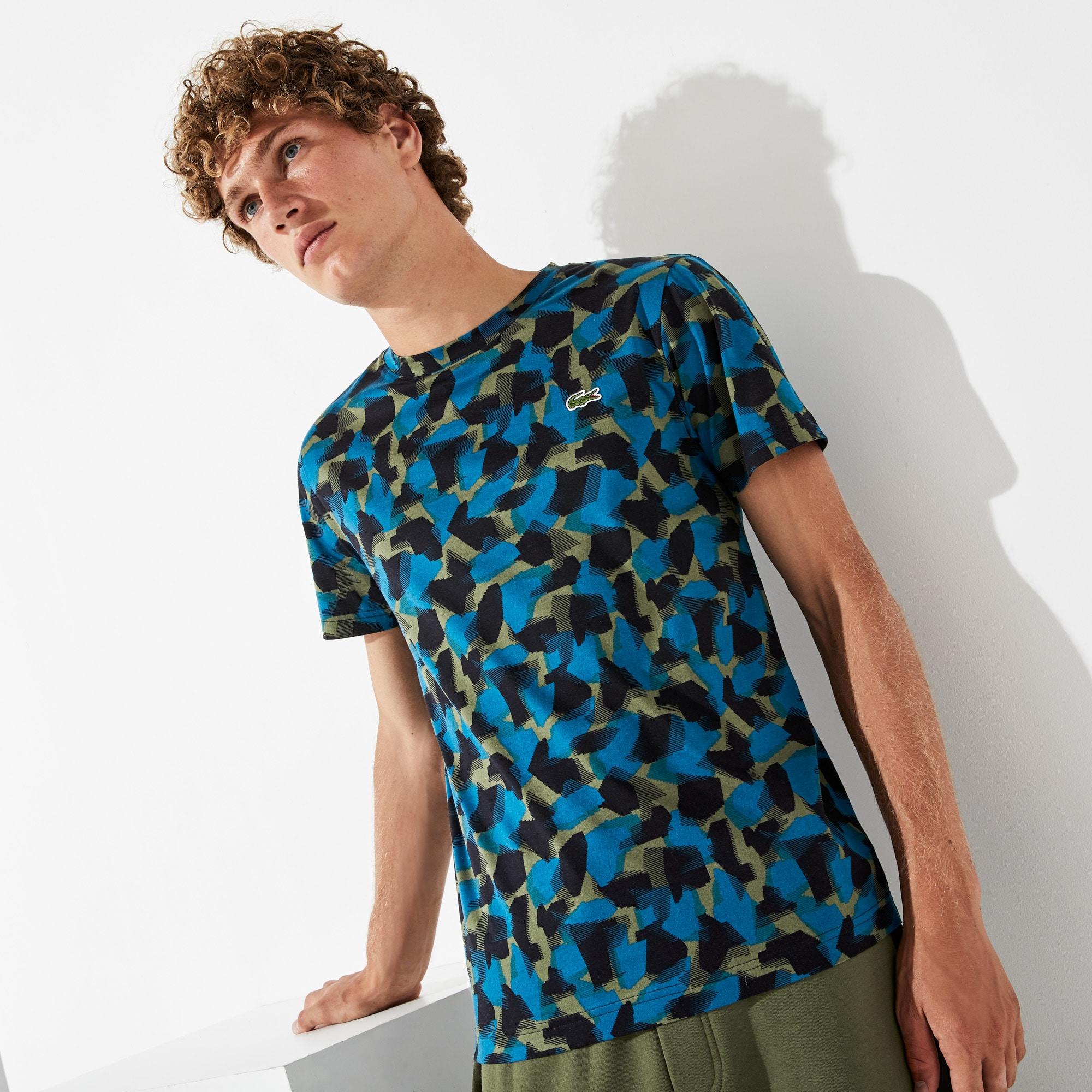 lacoste camo t shirt