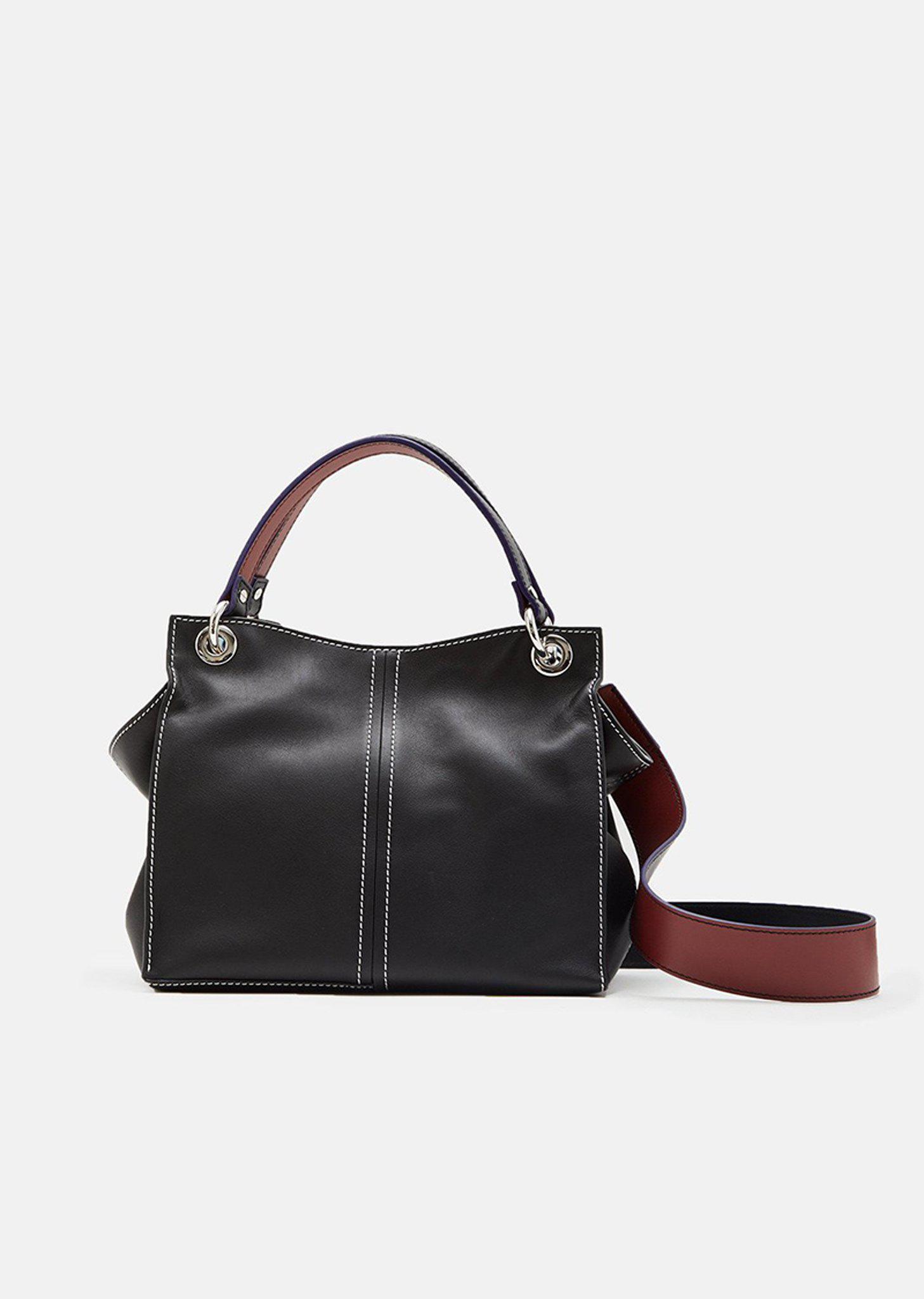 Lyst Proenza Schouler Leather Curl Handbag In Black Gallery