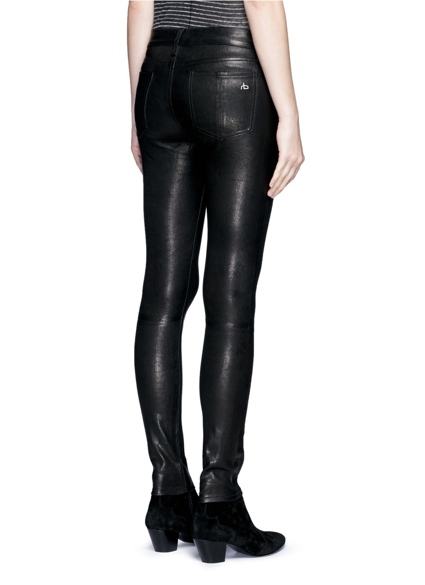 rag and bone black pants