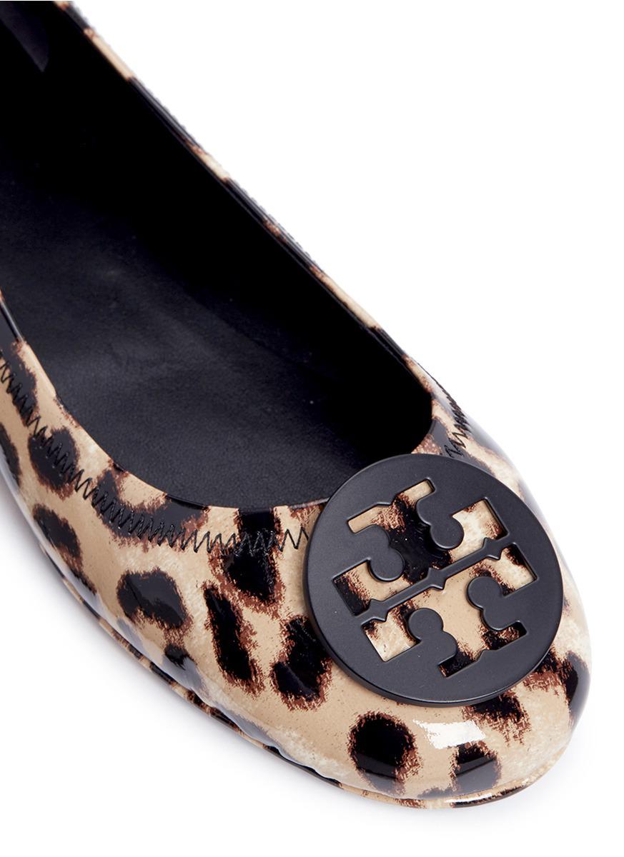 tory burch leopard minnie