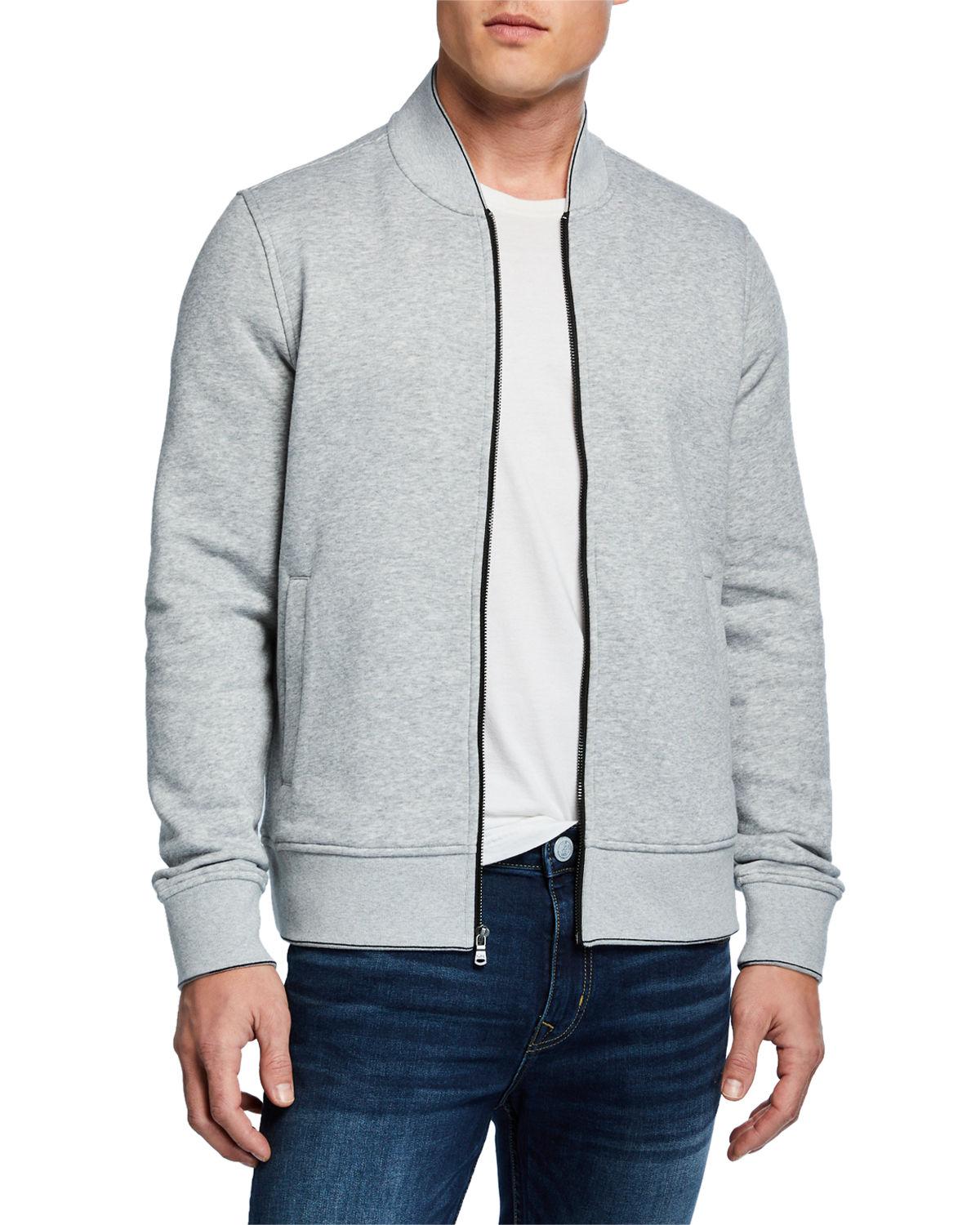 Download Lyst - Michael Kors Men's Bomber Jacket With Exposed Zip ...