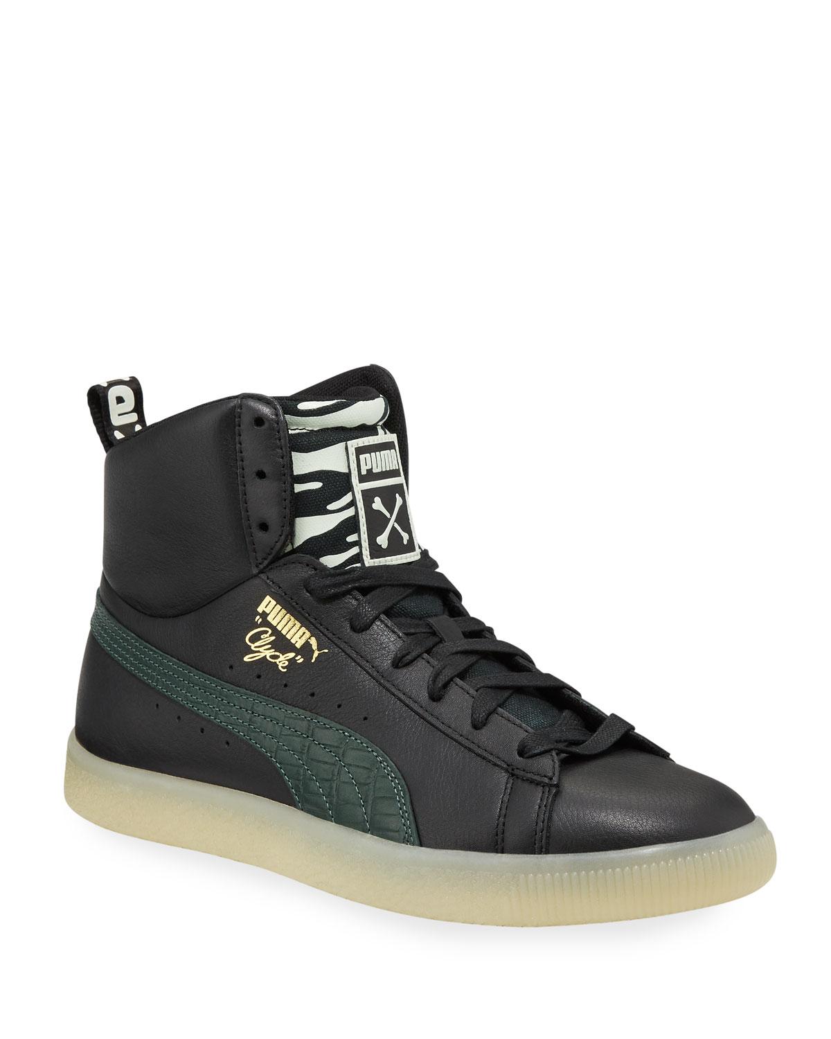 puma clyde high tops