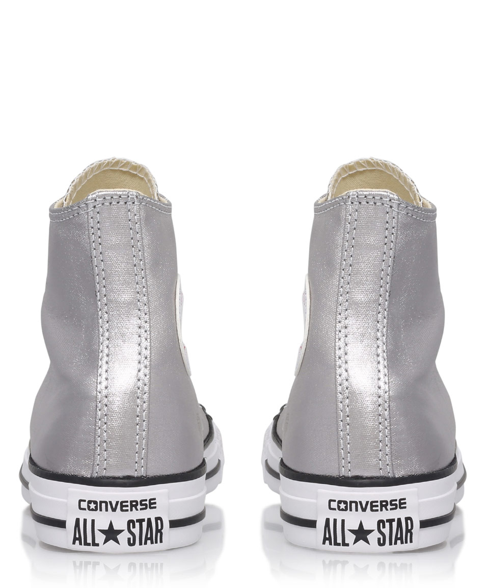 silver chuck taylors