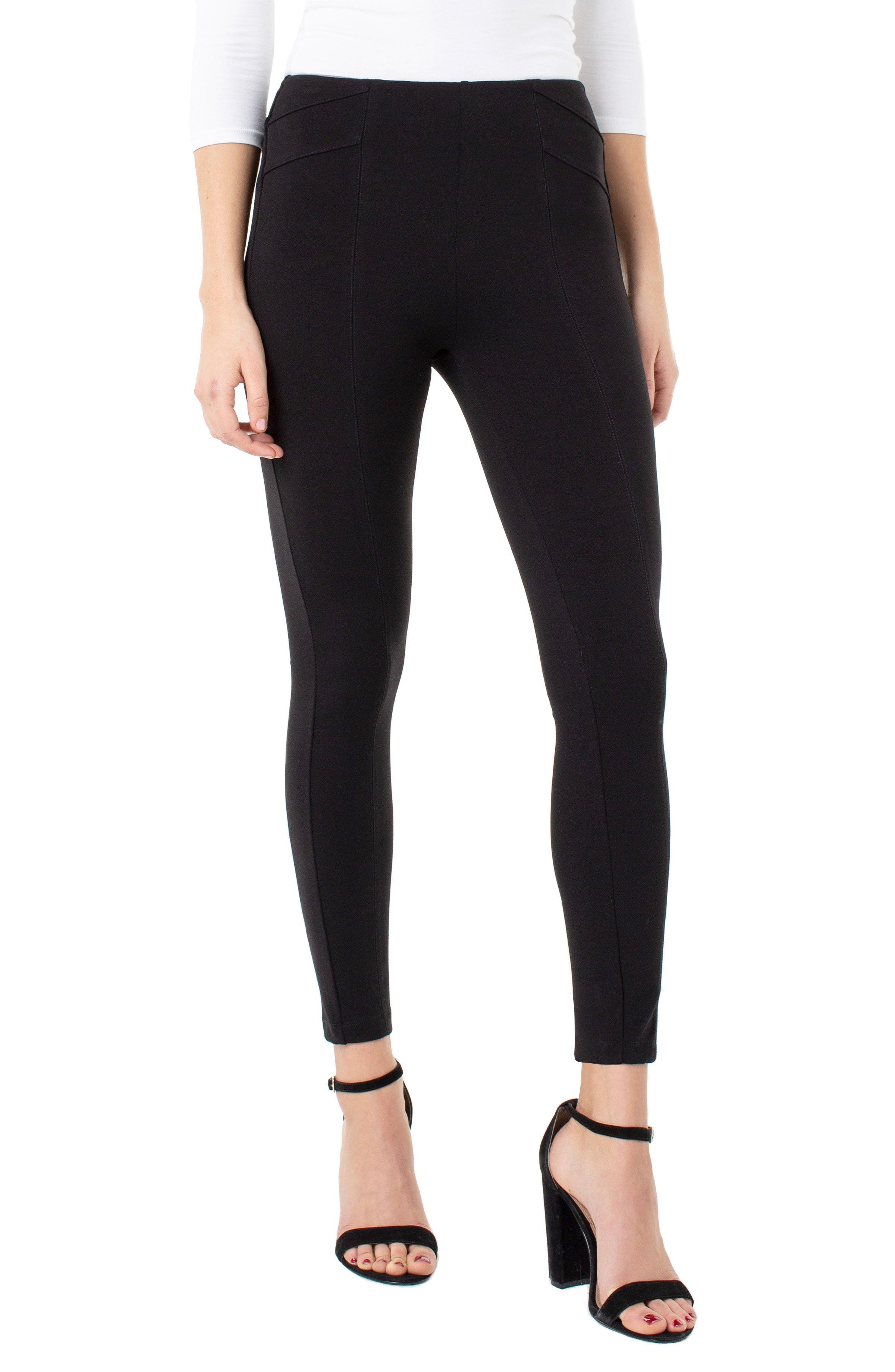 Liverpool Jeans Company Synthetic Reese Seamed Pull-on LEGGING in Black ...