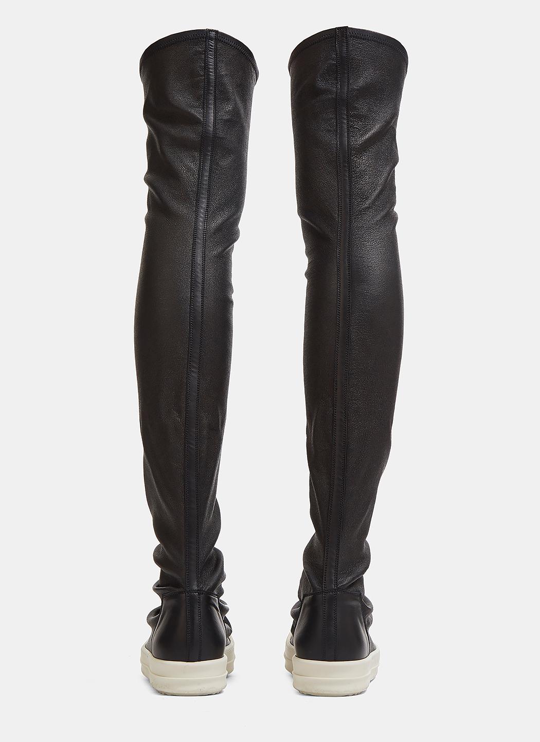 rick owens high boots