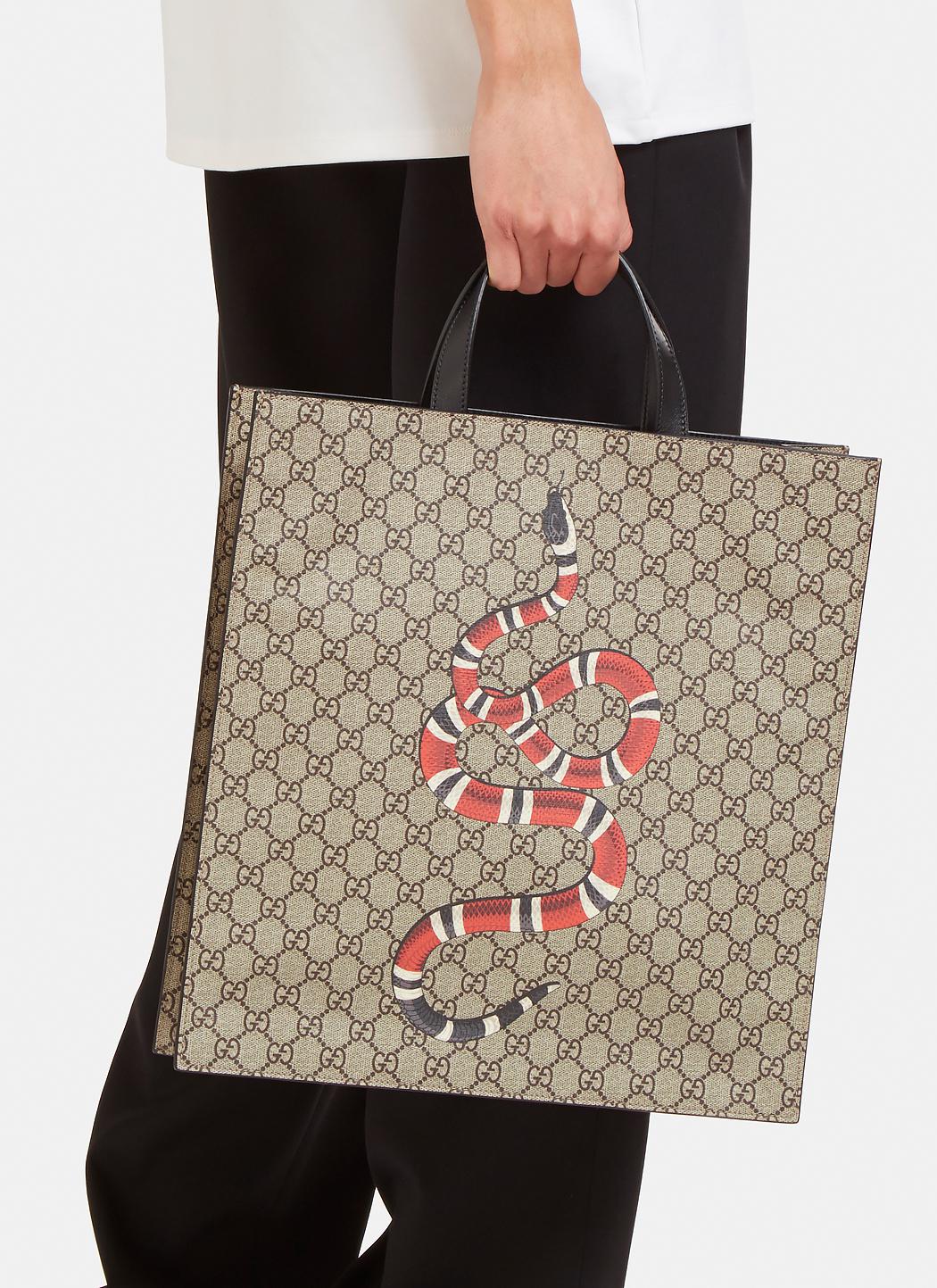 gucci snake man bag