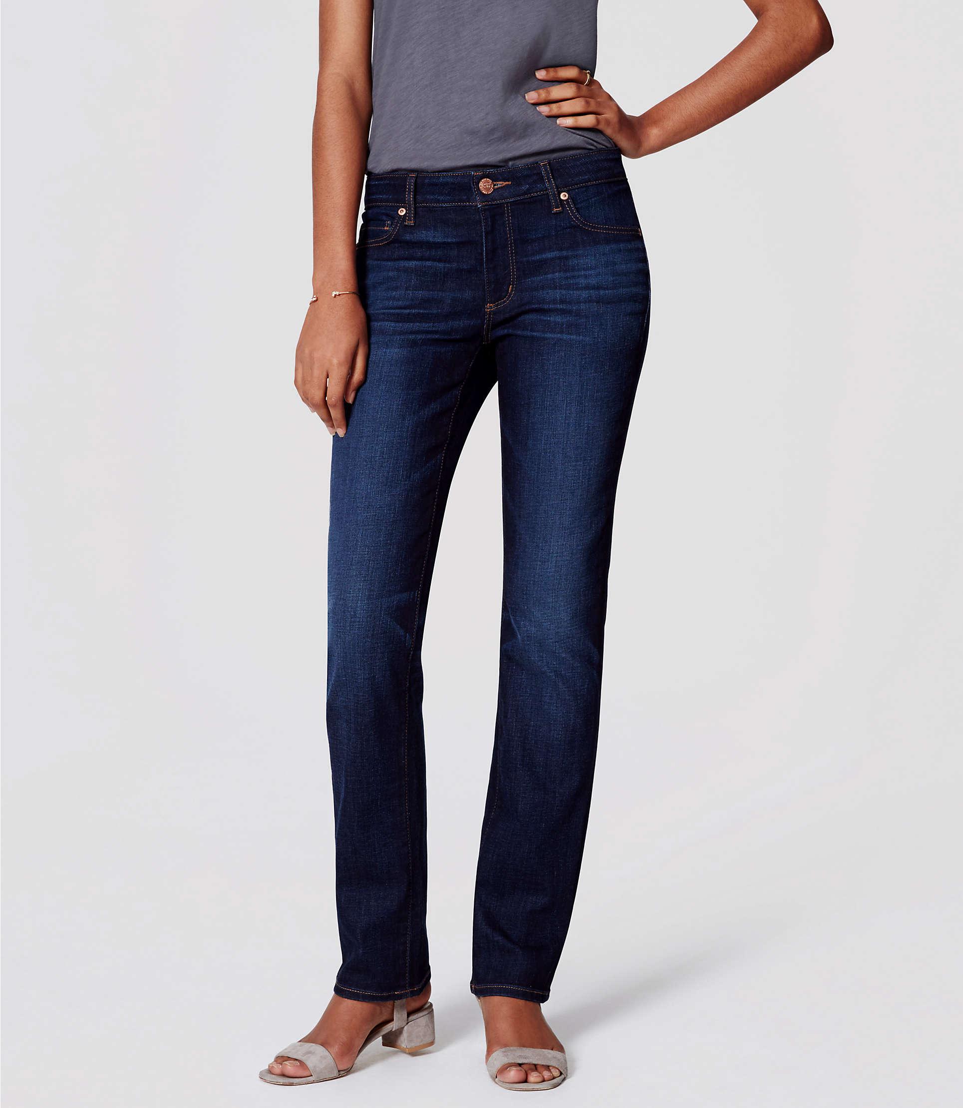 straight jeans for curvy