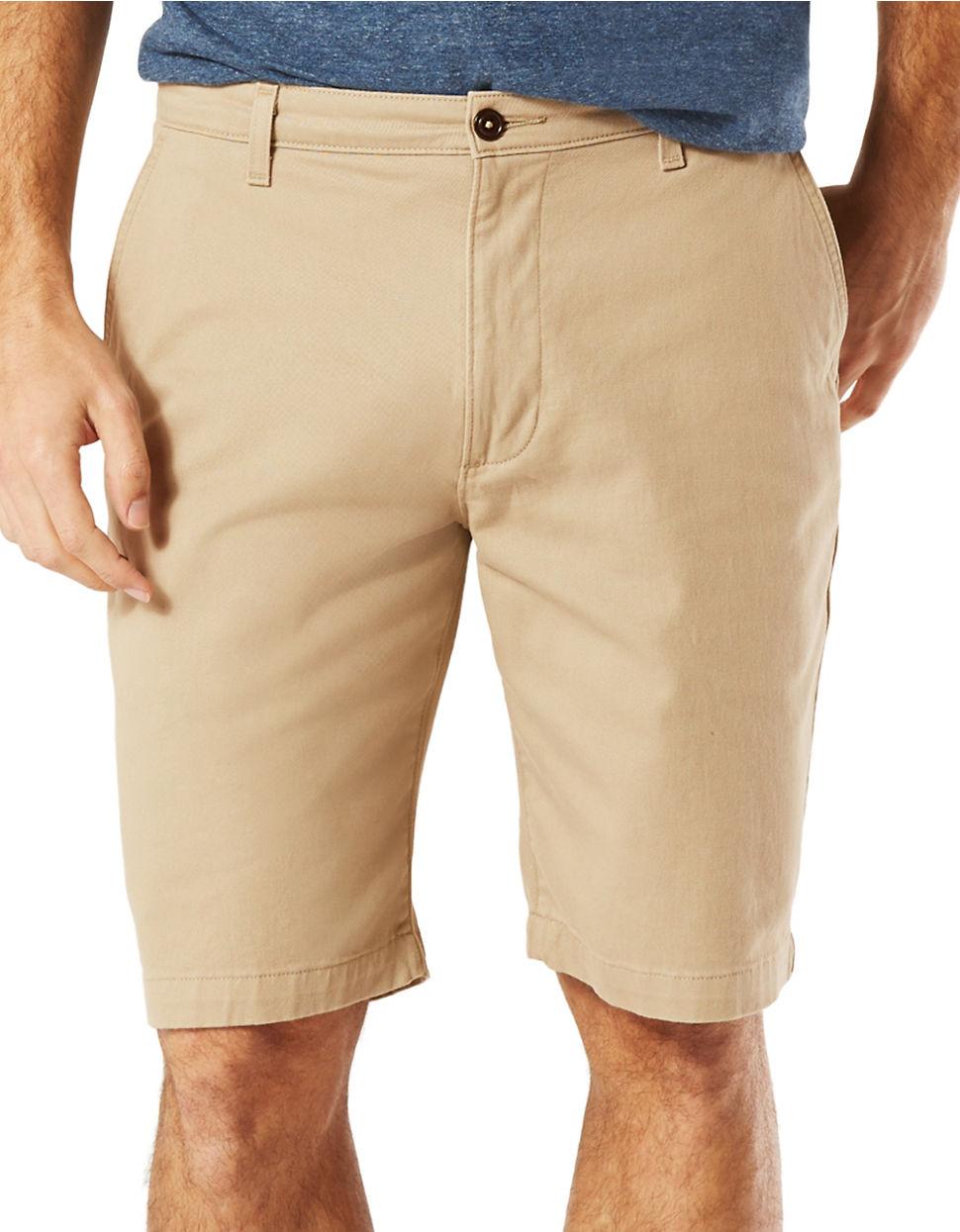Dockers Classic-fit Perfect Shorts in Natural for Men | Lyst