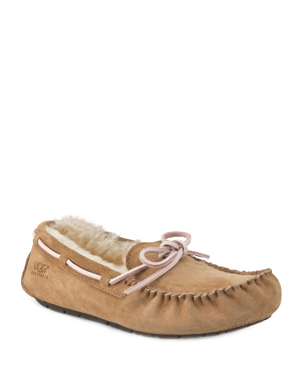shearling lined slippers ugg dakota suede shearling lined slippers in lyst shearling lined slippers ugg dakota suede shearling lined slippers in lyst