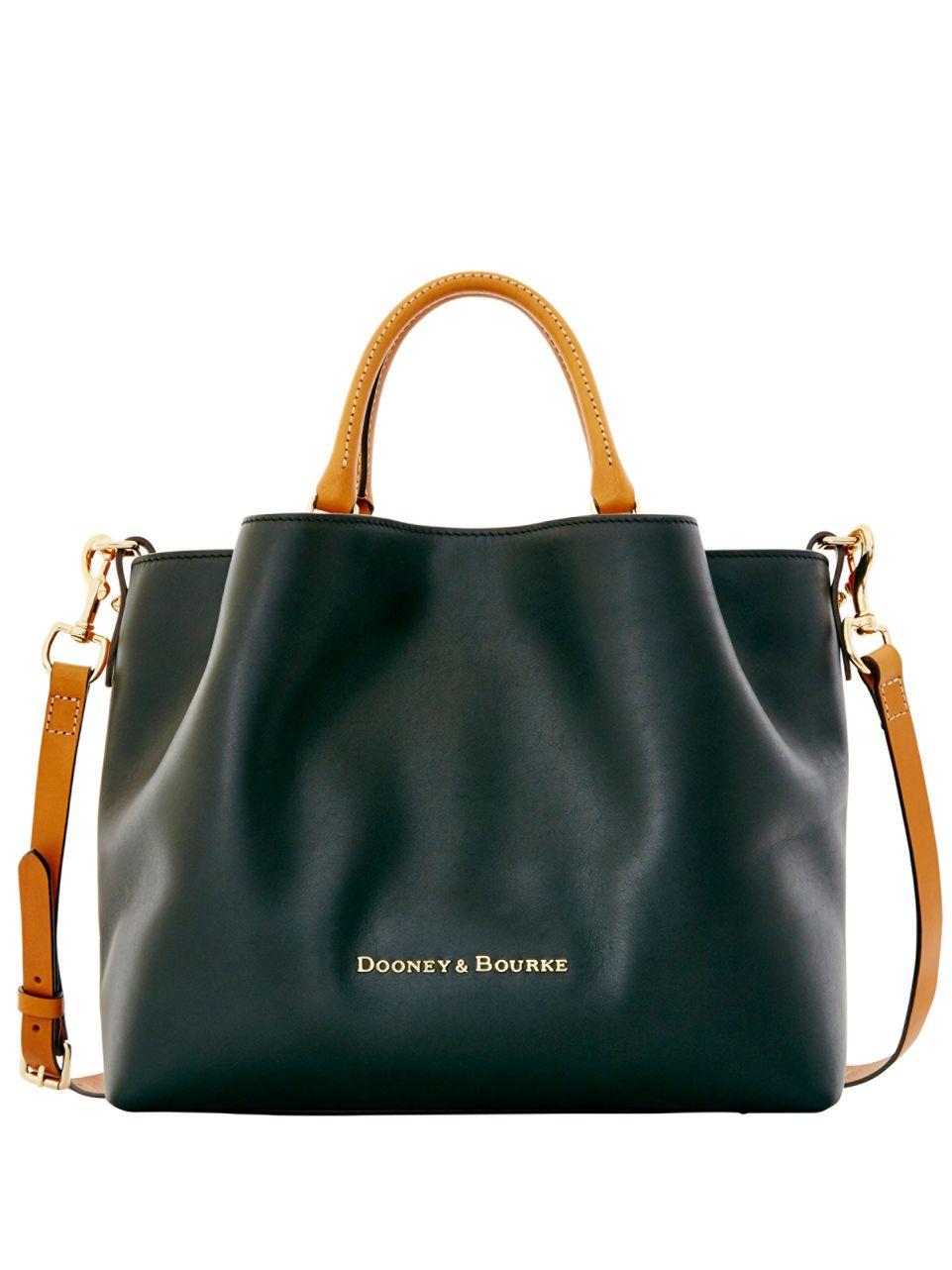 Dooney & bourke City Large Leather Barlow Tote in Black | Lyst