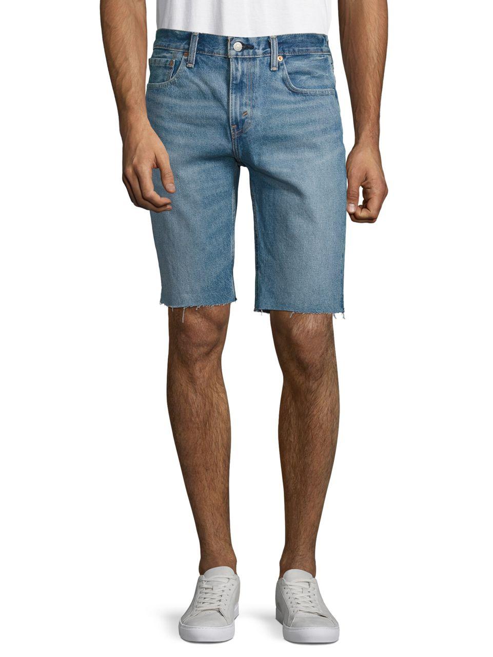 Lyst Levi'S 511 Cutoff Denim Shorts in Blue for Men