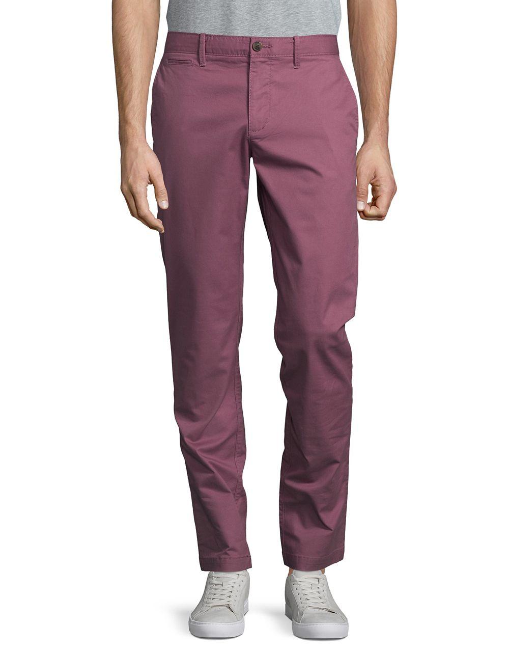 Lyst - Original Penguin Slim Fit Chino Pants in Purple for Men
