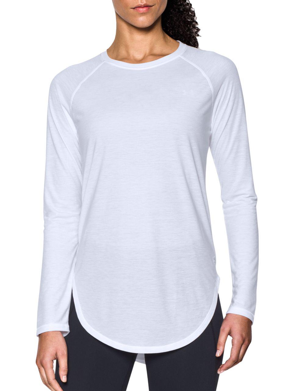 under armour open back long sleeve