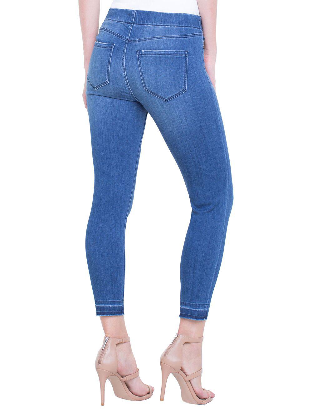 Liverpool Jeans Chloe Cropped Skinny Jeans in Blue - Lyst