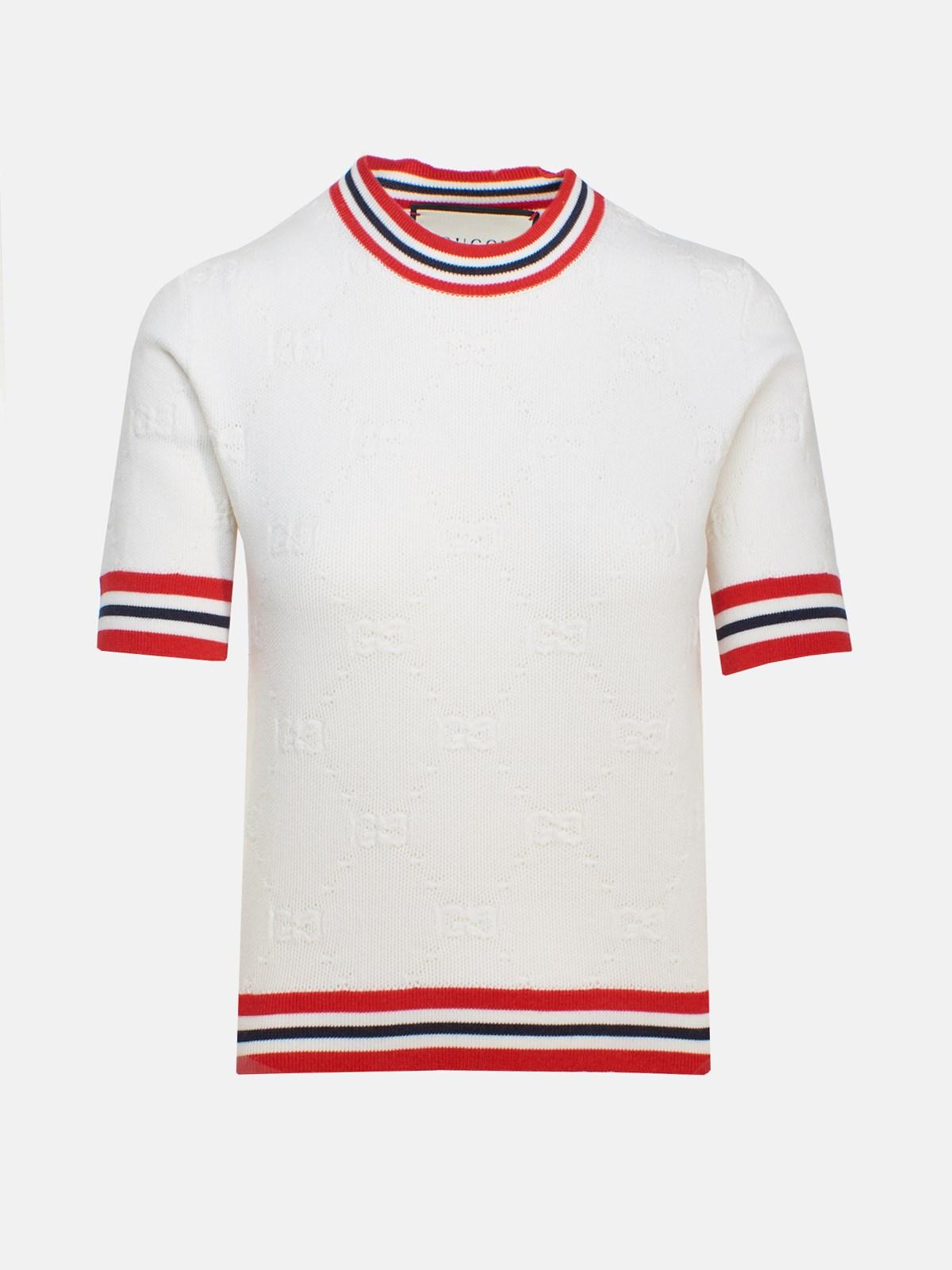 maglia gucci bianca