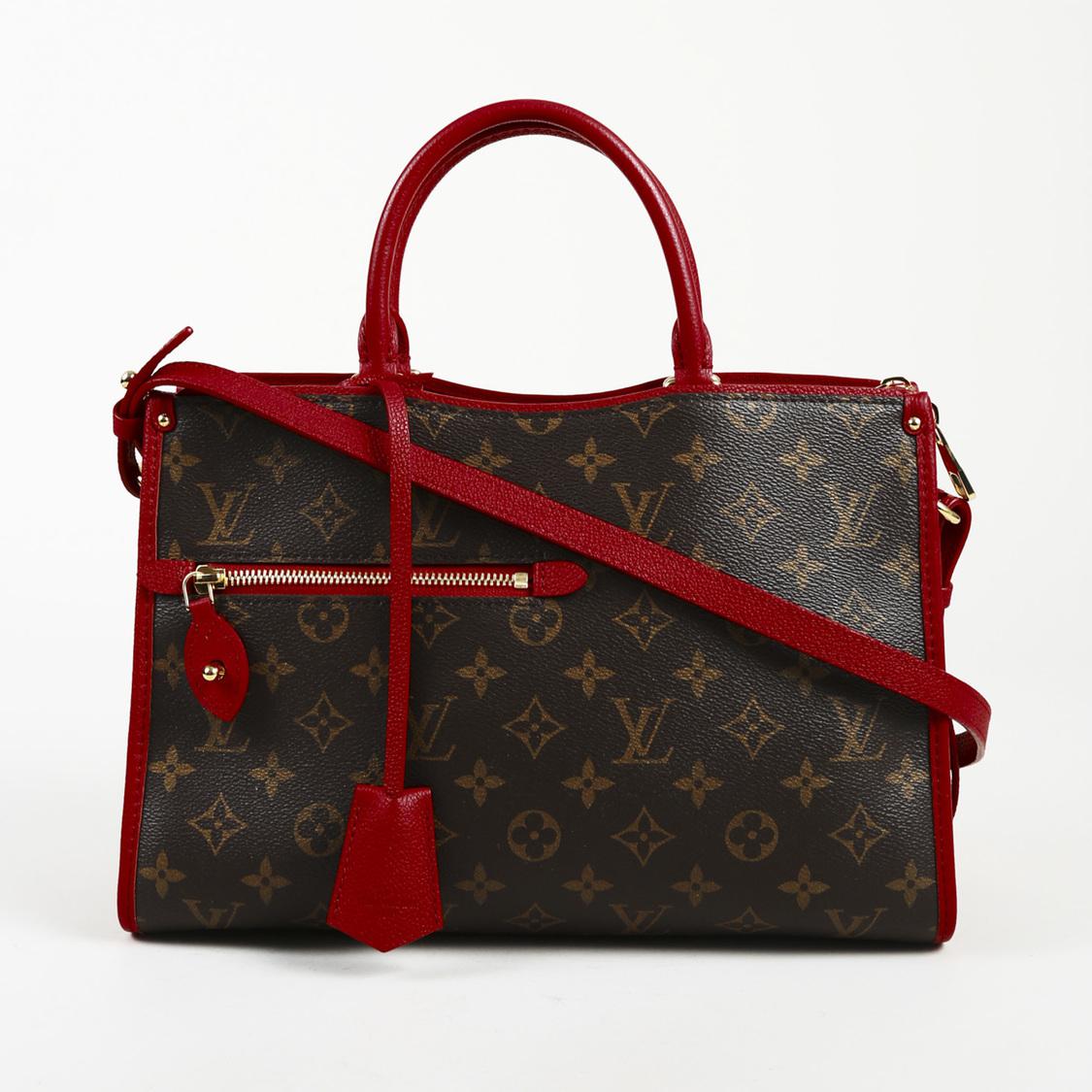 Lyst - Louis Vuitton Popincourt Red Cloth Handbag in Red - Save 7%