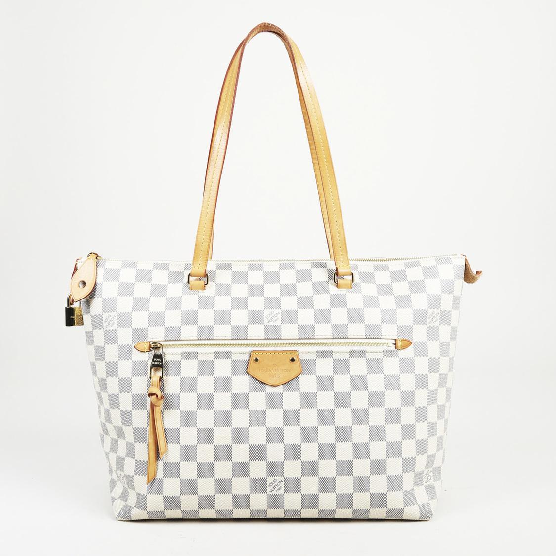 Louis Vuitton Iena Pm Damier Azur Shoulder Bag in White - Lyst