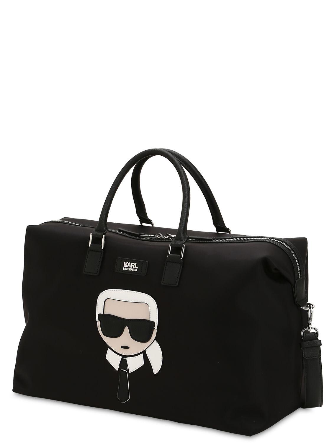 Karl Lagerfeld Luggage in Black - Lyst