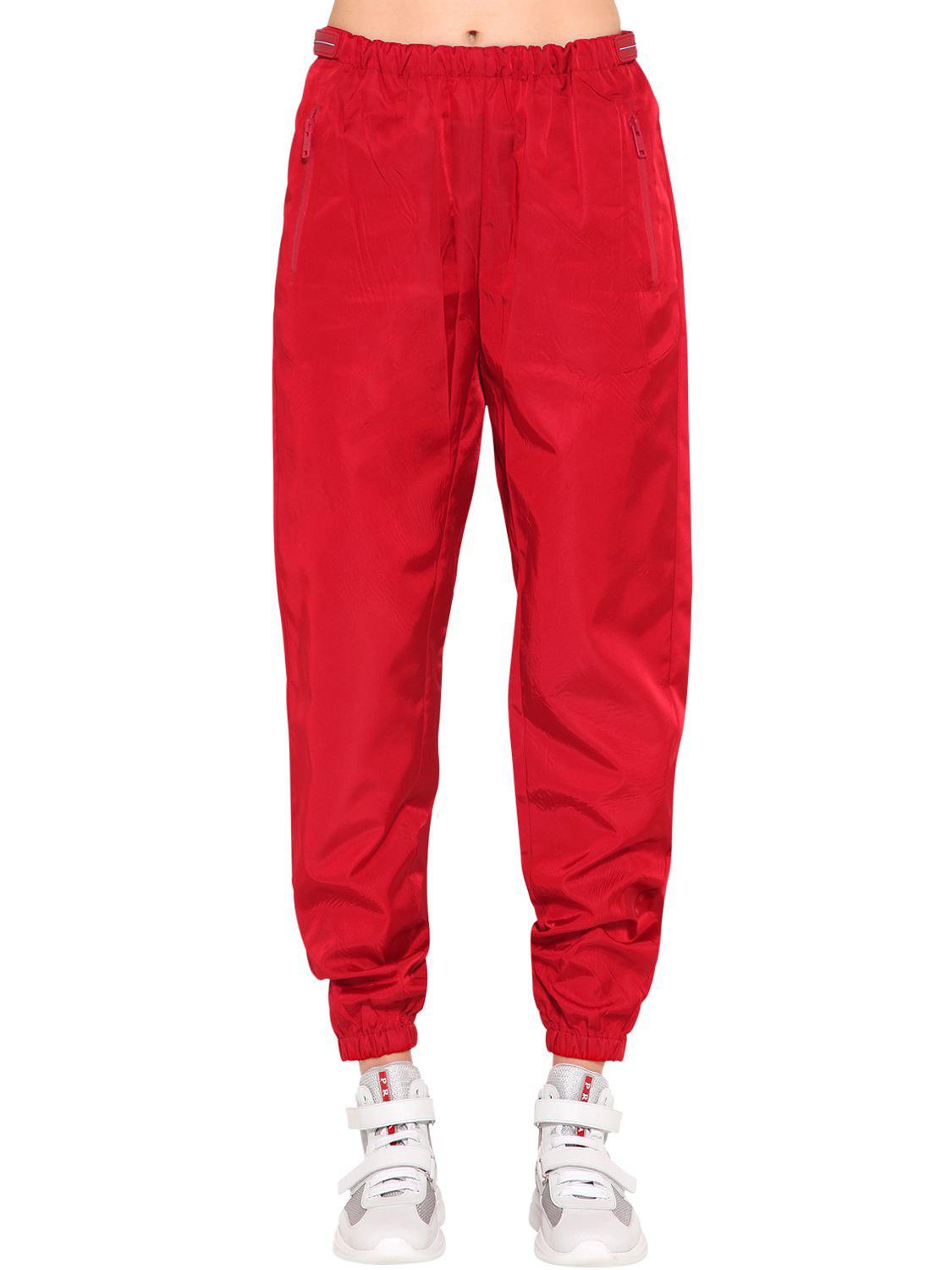 prada track pants