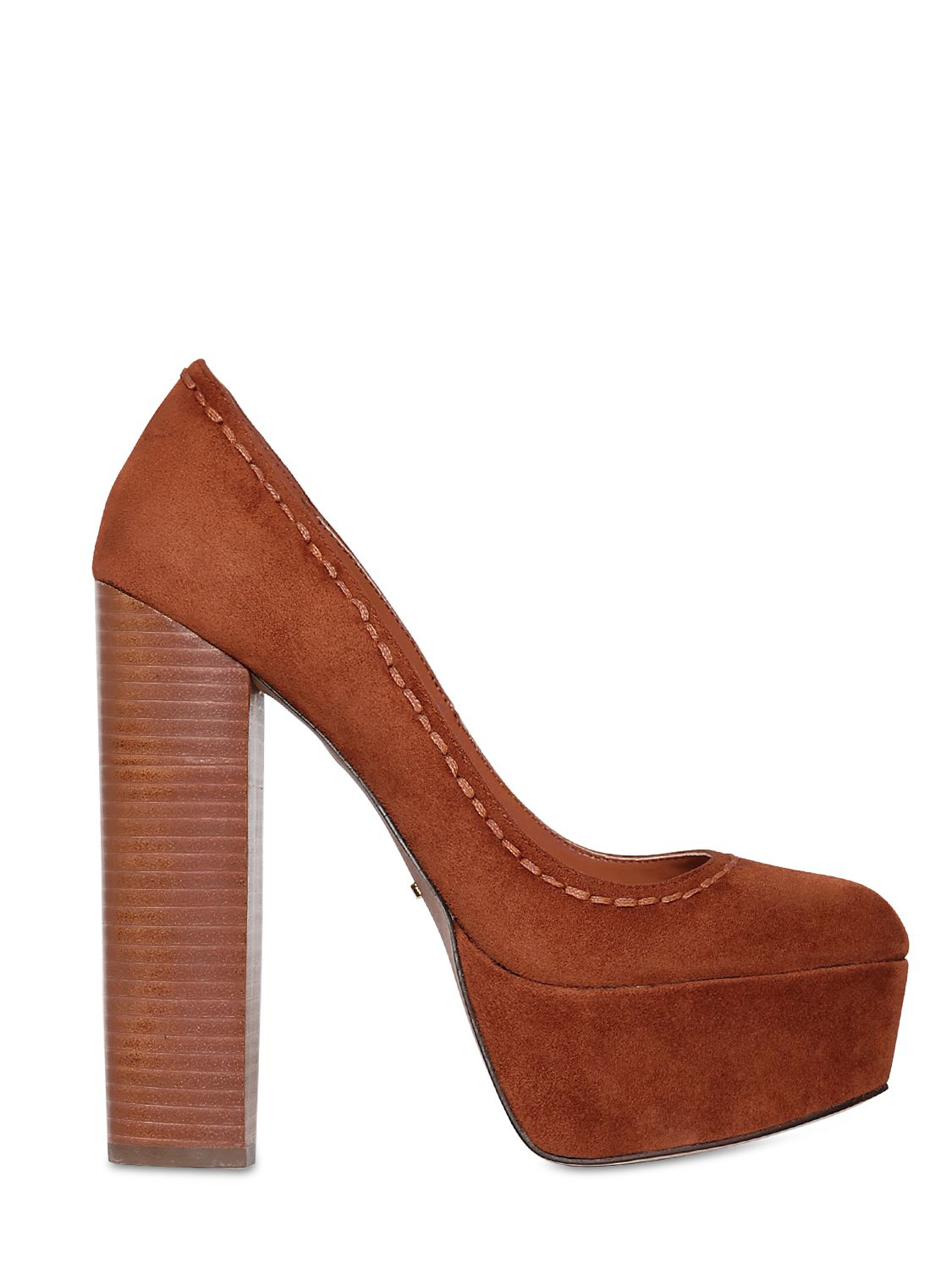 carvela tan pumps